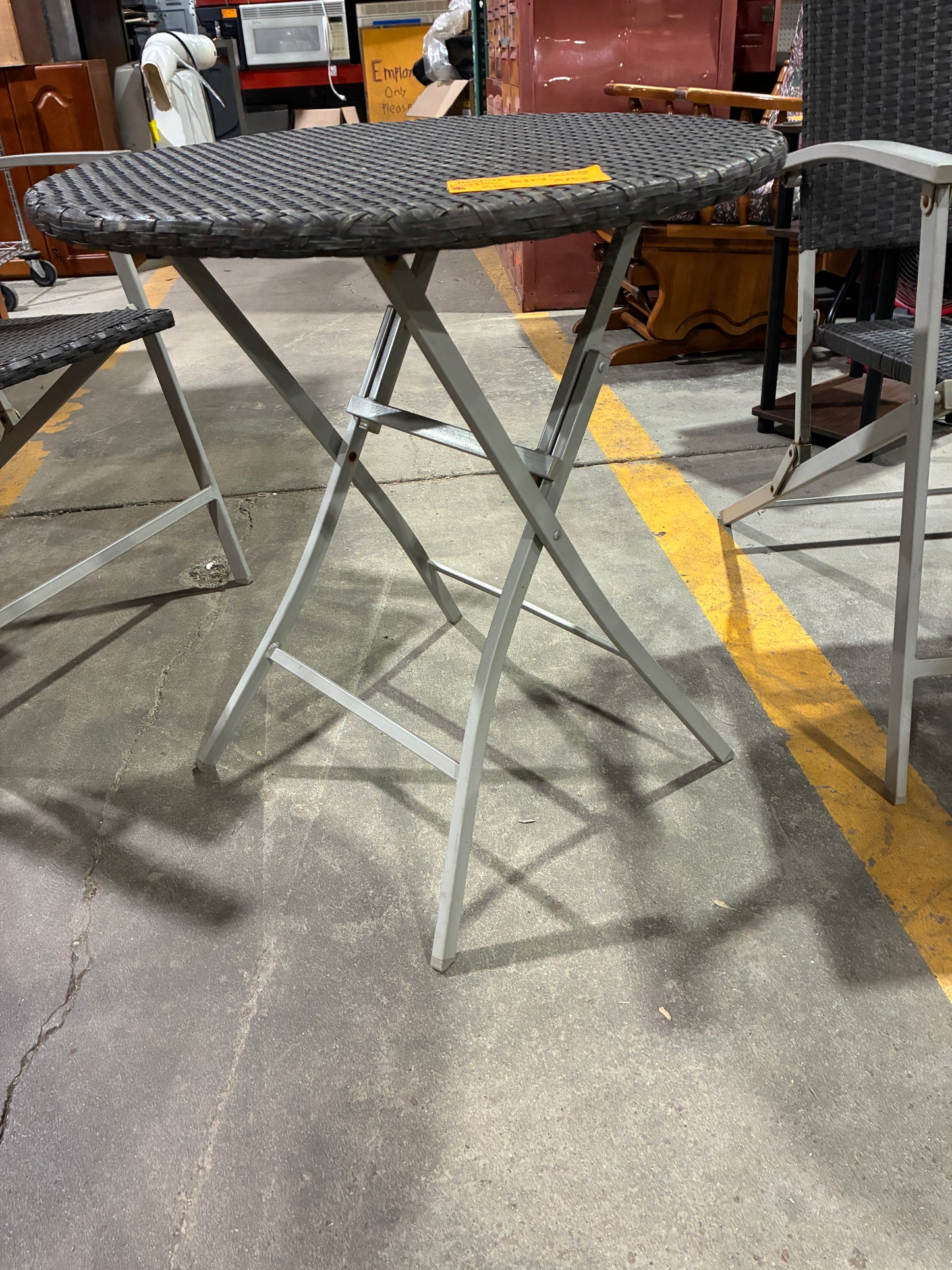 3-Piece Wicker Bistro Patio Set