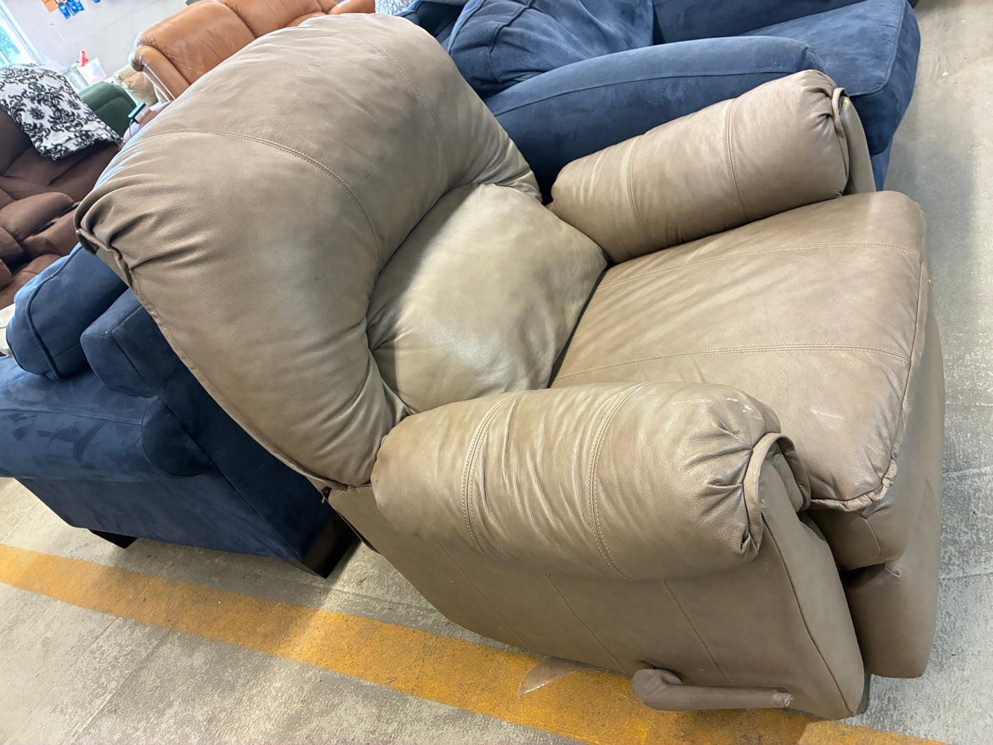 Lane Leather Recliner Chair