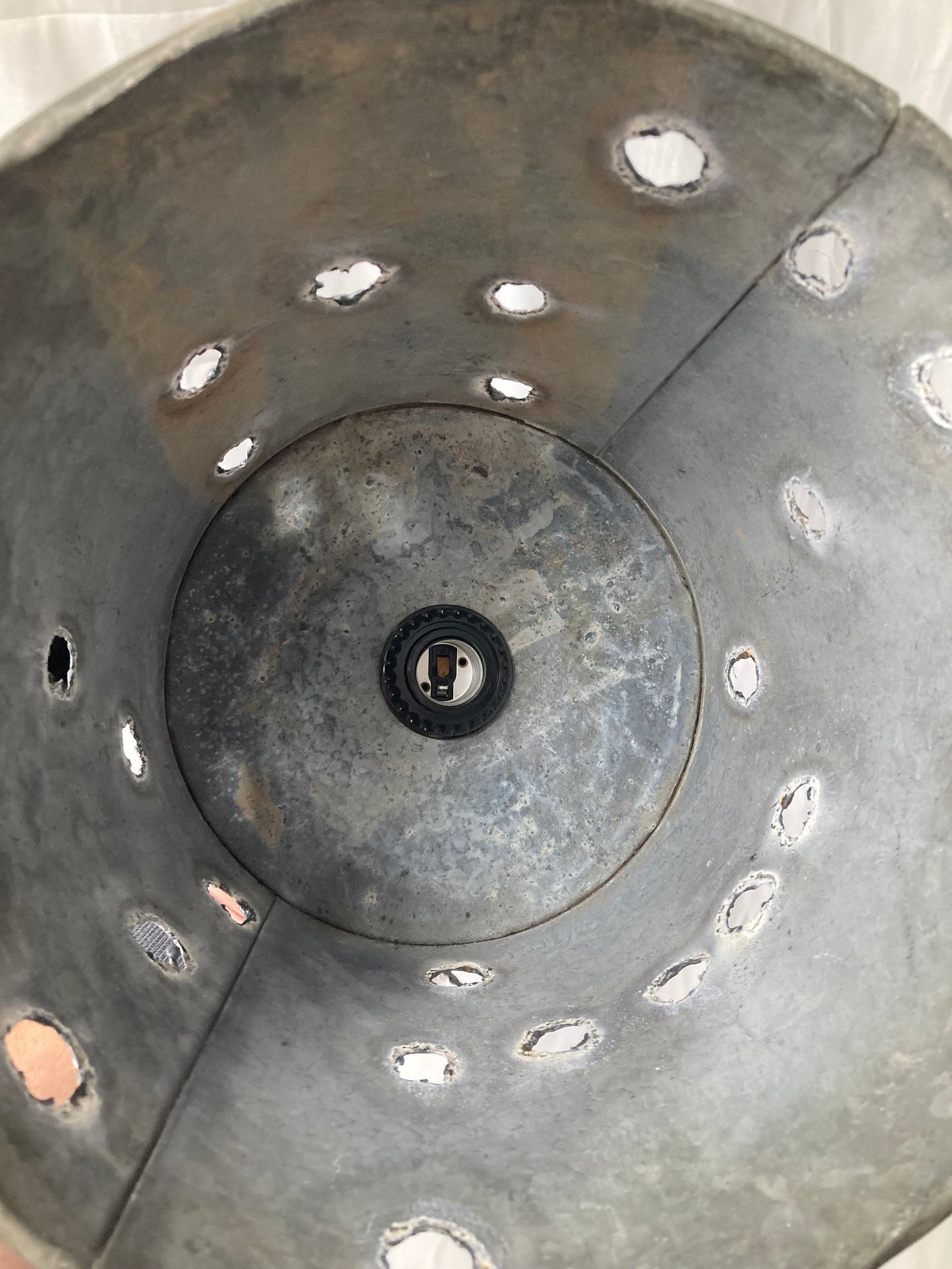 Boxwood Rustic Galvanized Pendant Light