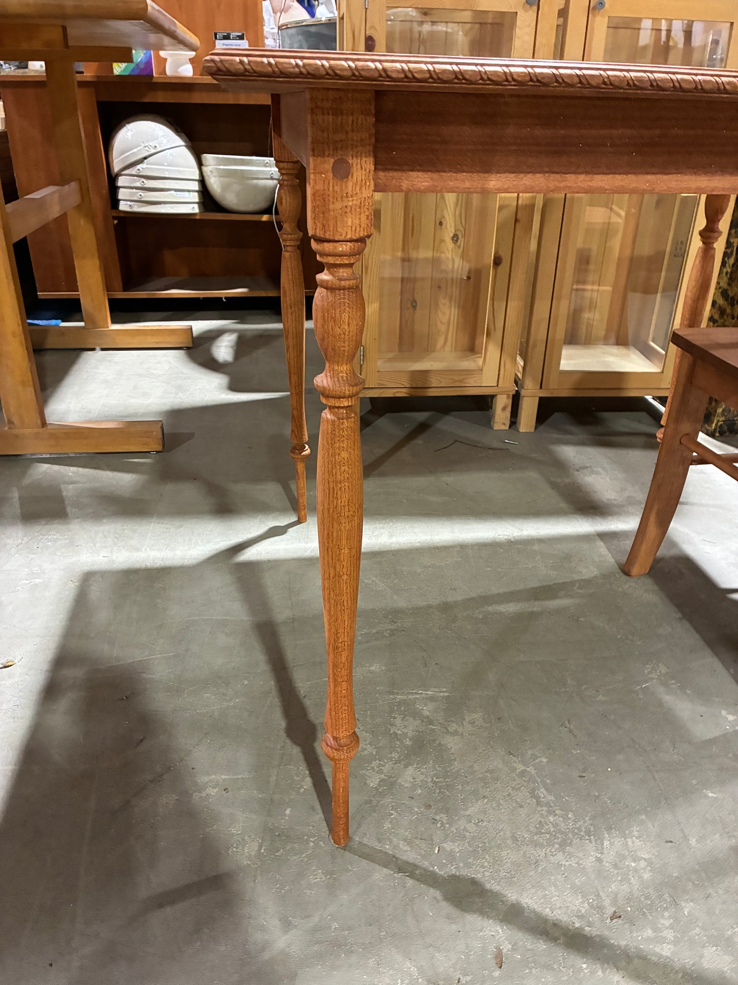 Wood Dining Table with 2 Chairs