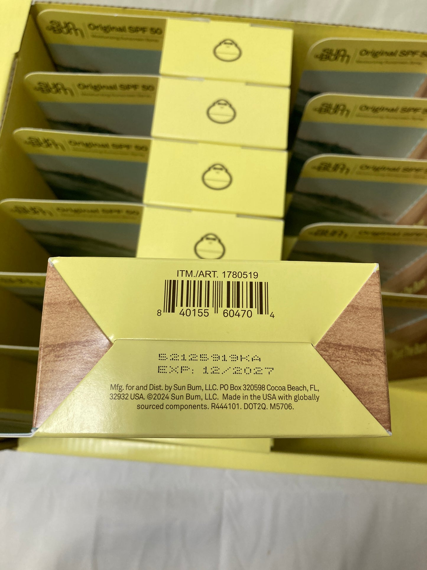 Sun Bum Original SPF 50 Sunscreen Body Spray 2-Packs