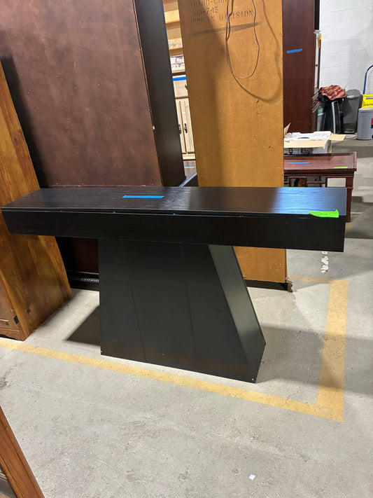 Modern Black Console Table