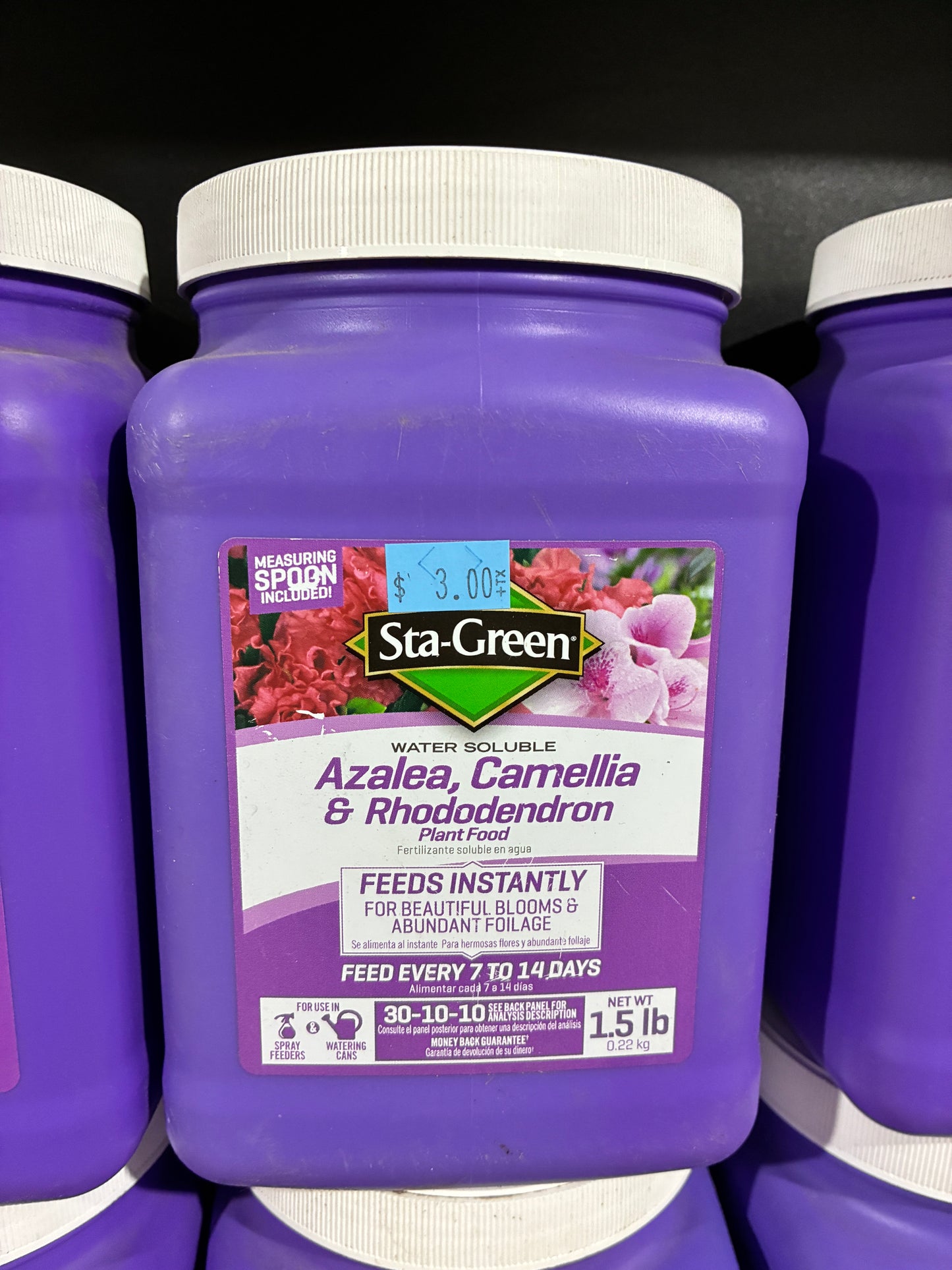 Sta Green Water Soluble Azalea, Camellia & Rhododendron Plant Food (1.5 lb Container)