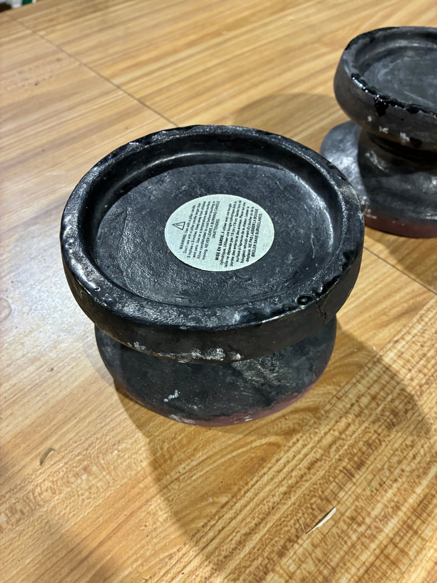 Arhaus Tofino Pillar Candle Holders