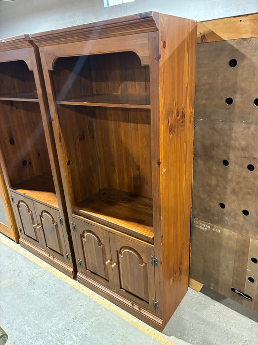 Ethan Allen Solid Wood Media Cabinet / Storage Unit #1
