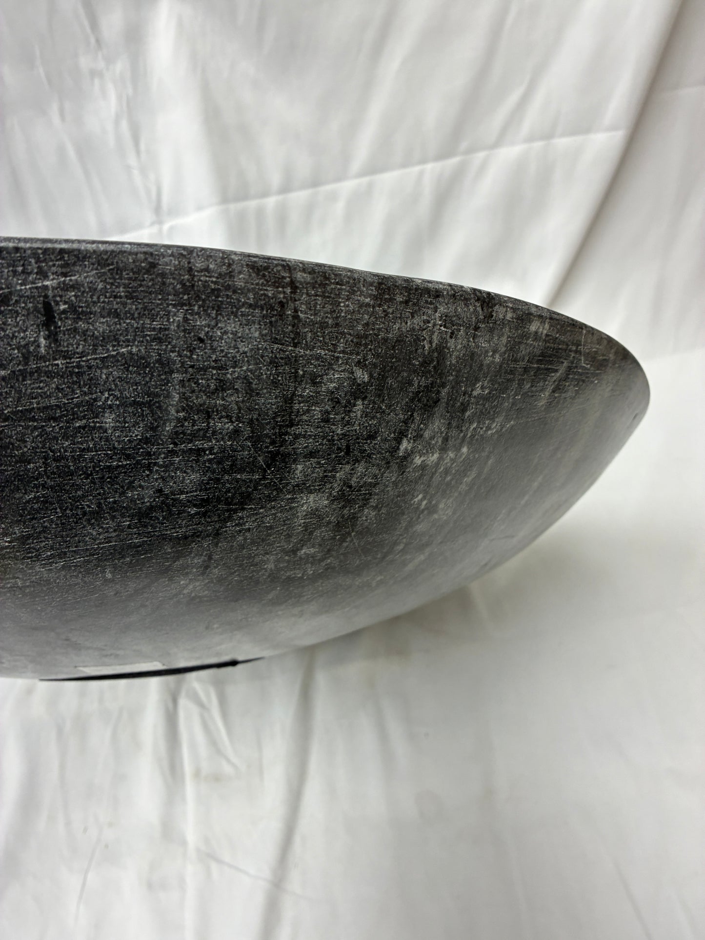 Arhaus Black Marble Decorative Bowl – Oversized Statement Piece