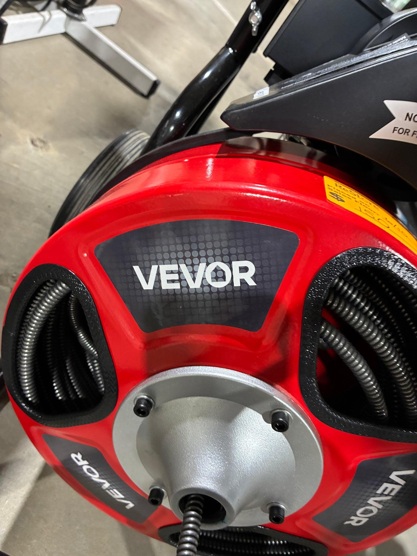 VEVOR Pipe Drain Cleaner Machine with Manual Feed