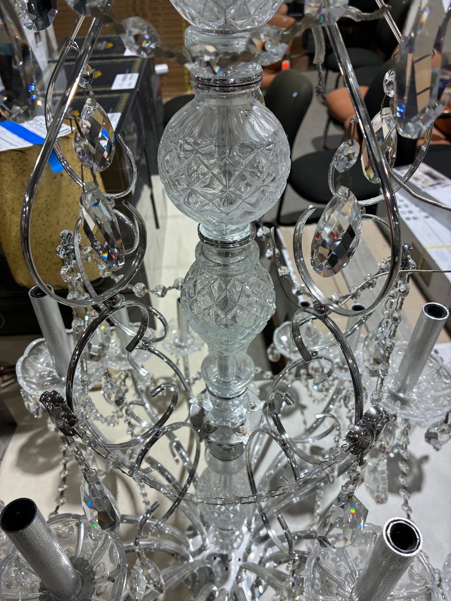 Swarovski Crystal Chandelier Model 1216-40