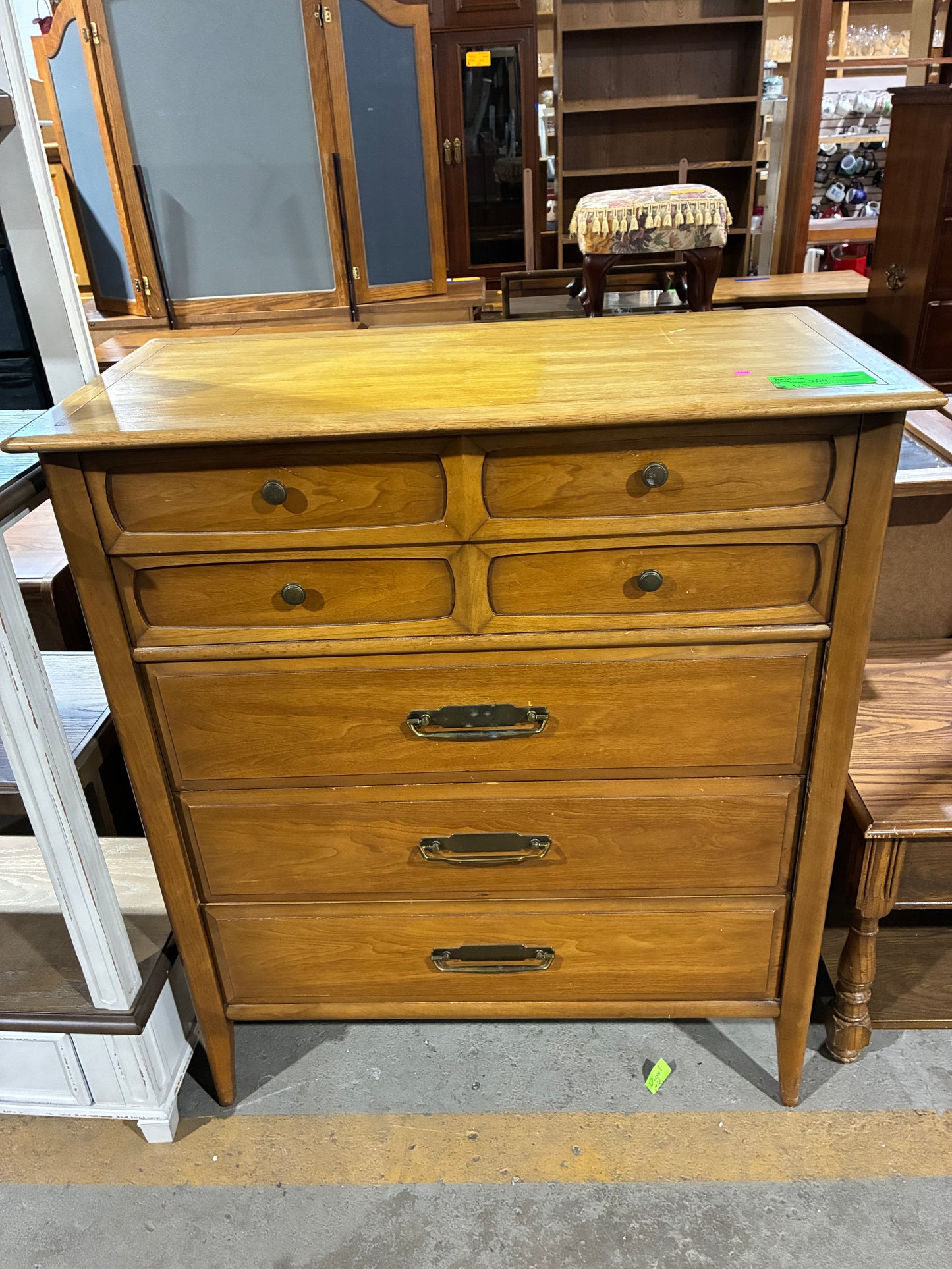Drexel Mid-Century Tall Dresser