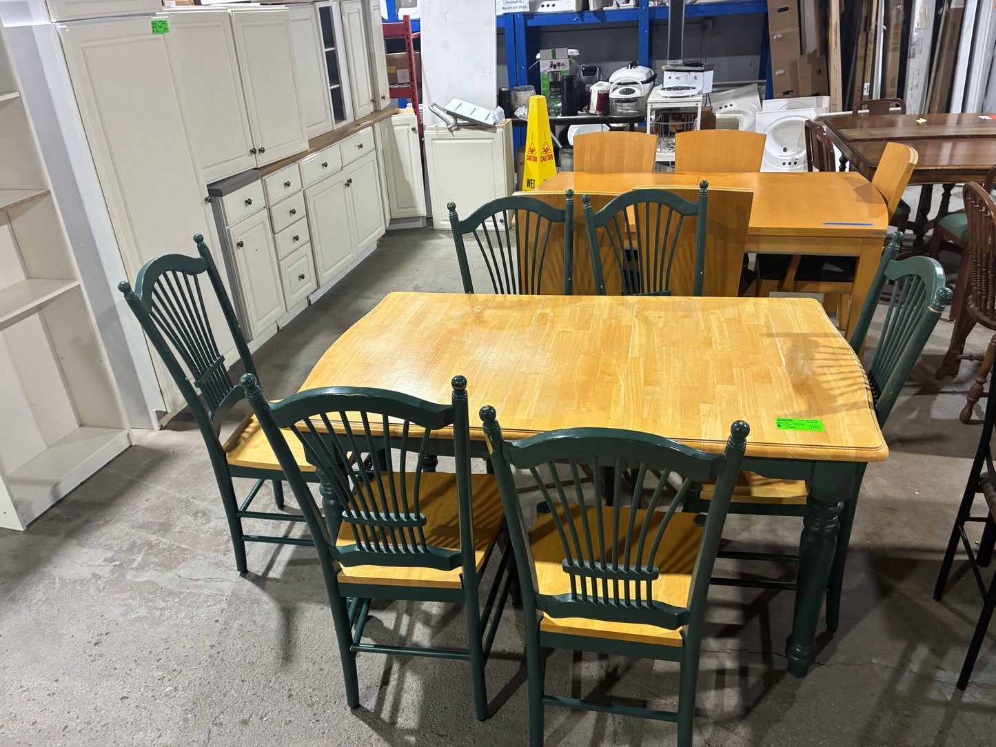 7-Piece Solid Wood Dining Set