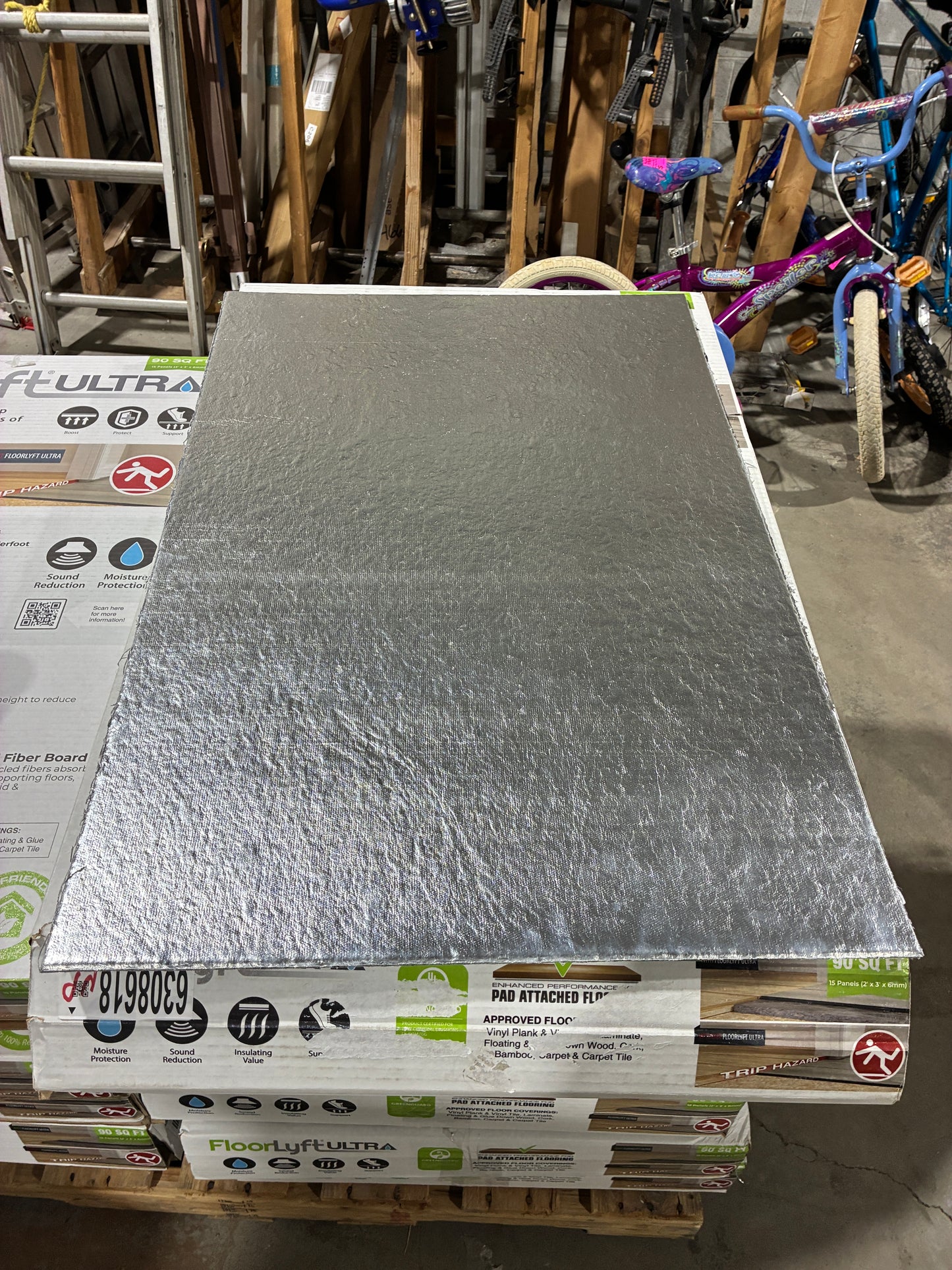 FloorLyft Ultra Premium Flooring Underlayment Panels (90 sq ft per box)