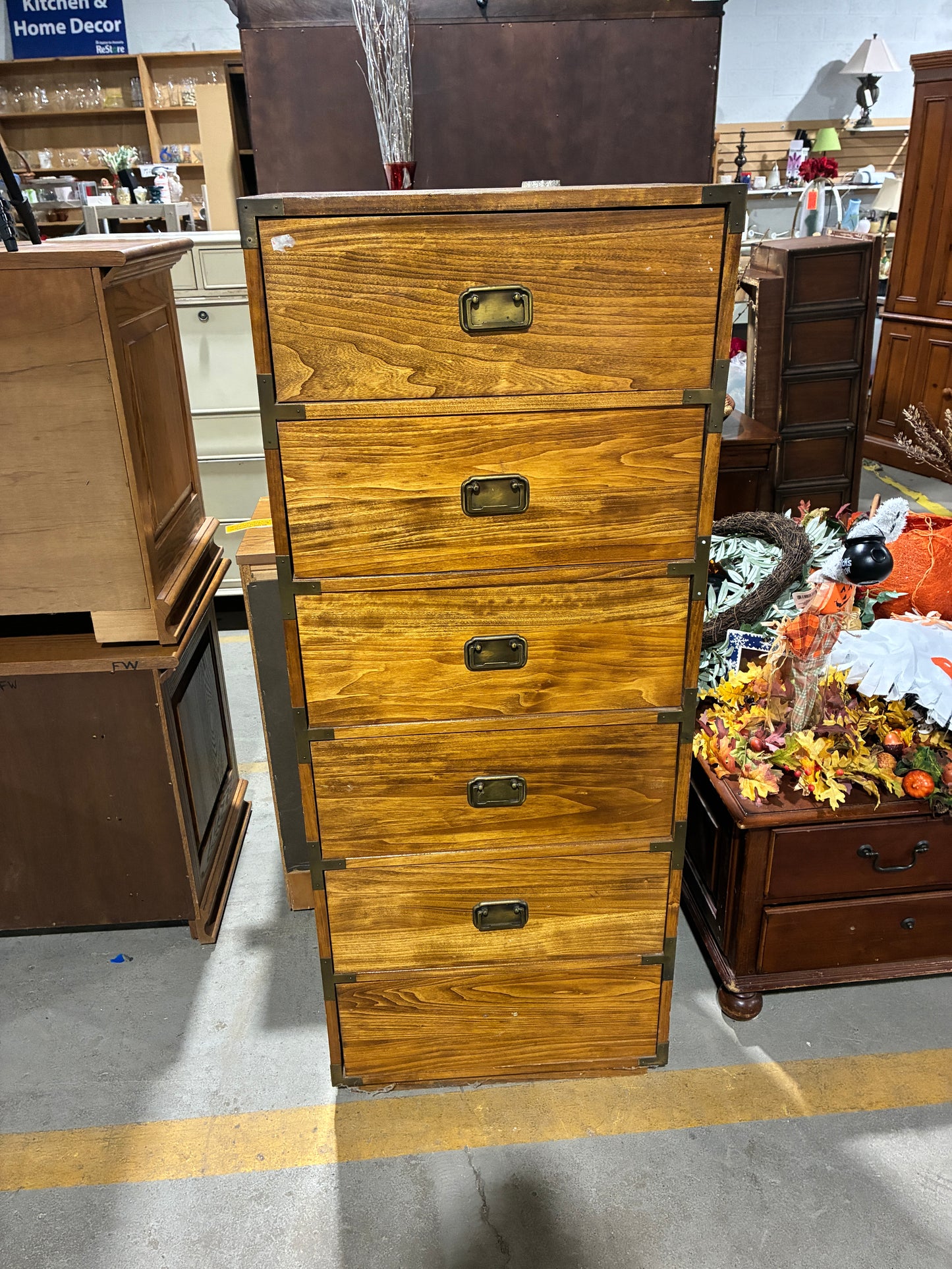 Industrial Style 6-Drawer Chest