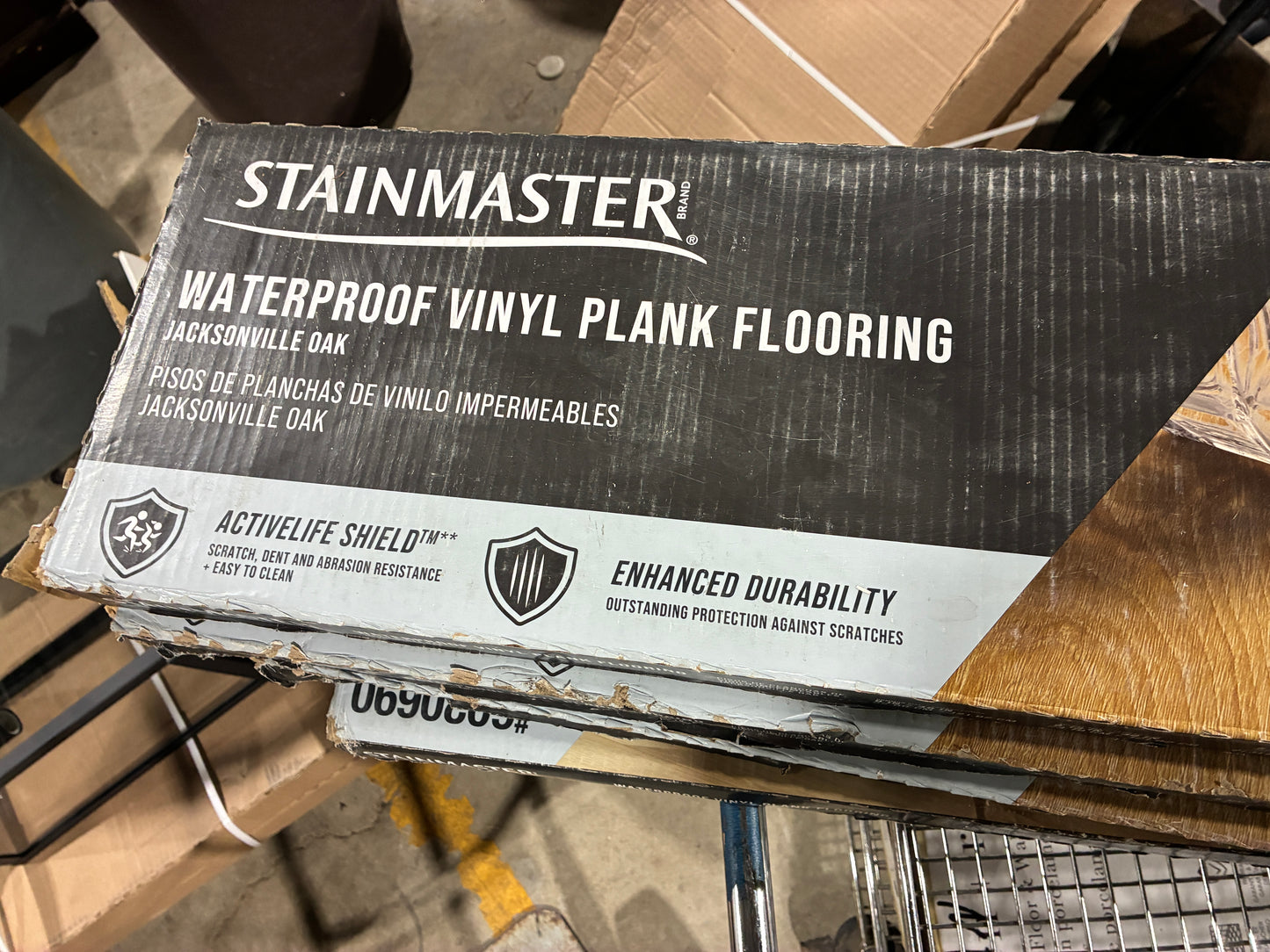 Stainmaster Waterproof Vinyl Plank Flooring - Jacksonville Oak $20 each