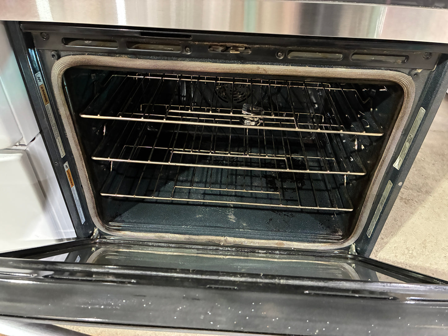Whirlpool Electric Gold Series Stainless Steel Double Wall Oven with Built In Microwave