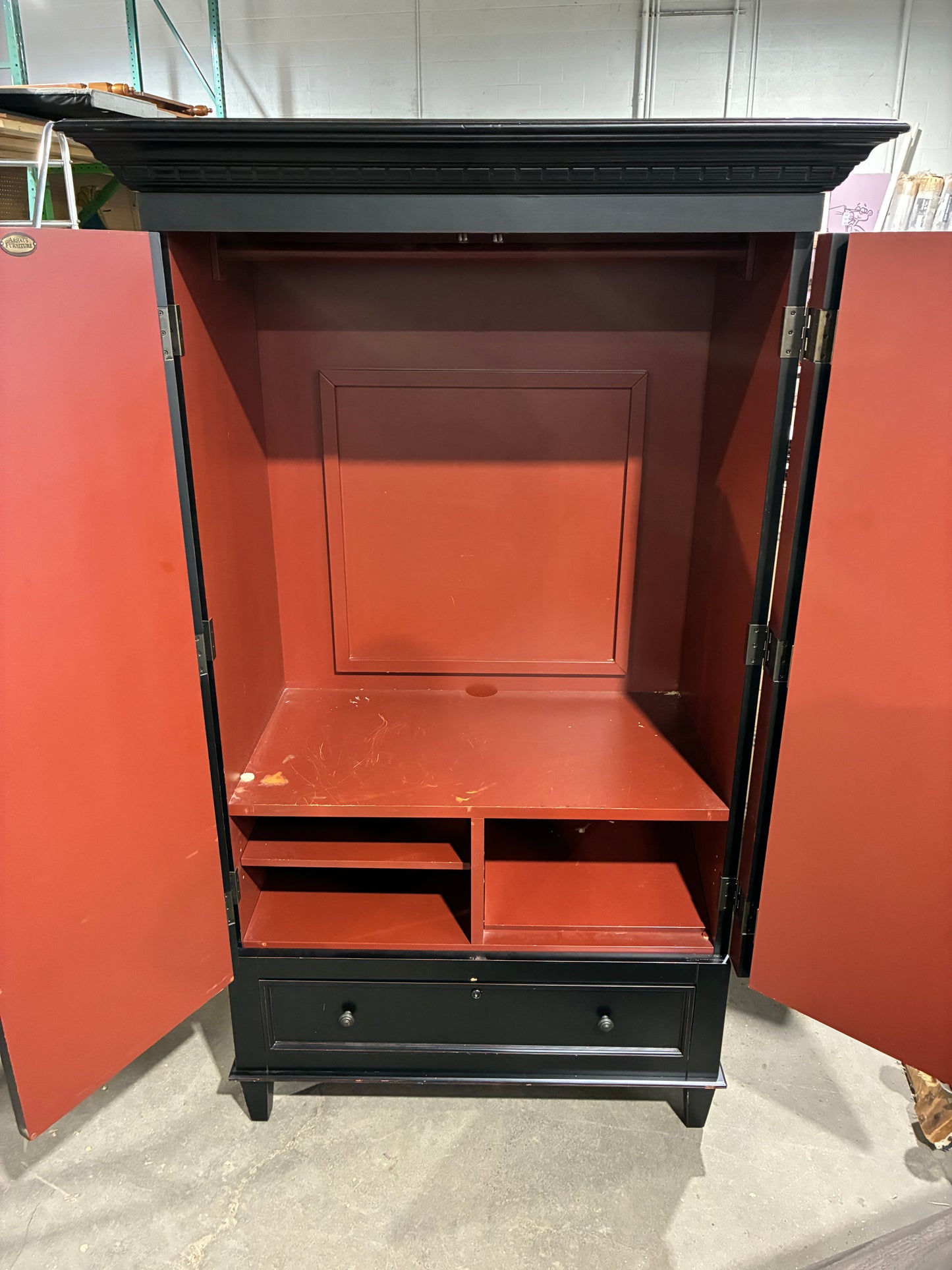 Arhaus Furniture Wardrobe Cabinet