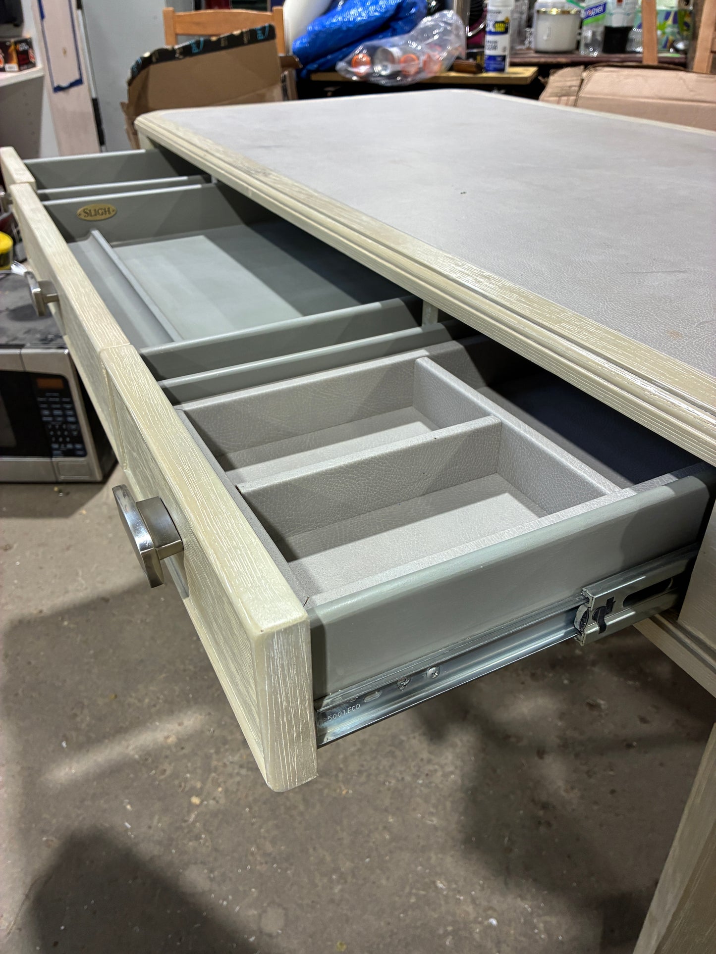 Sligh Three Drawer Writing Desk