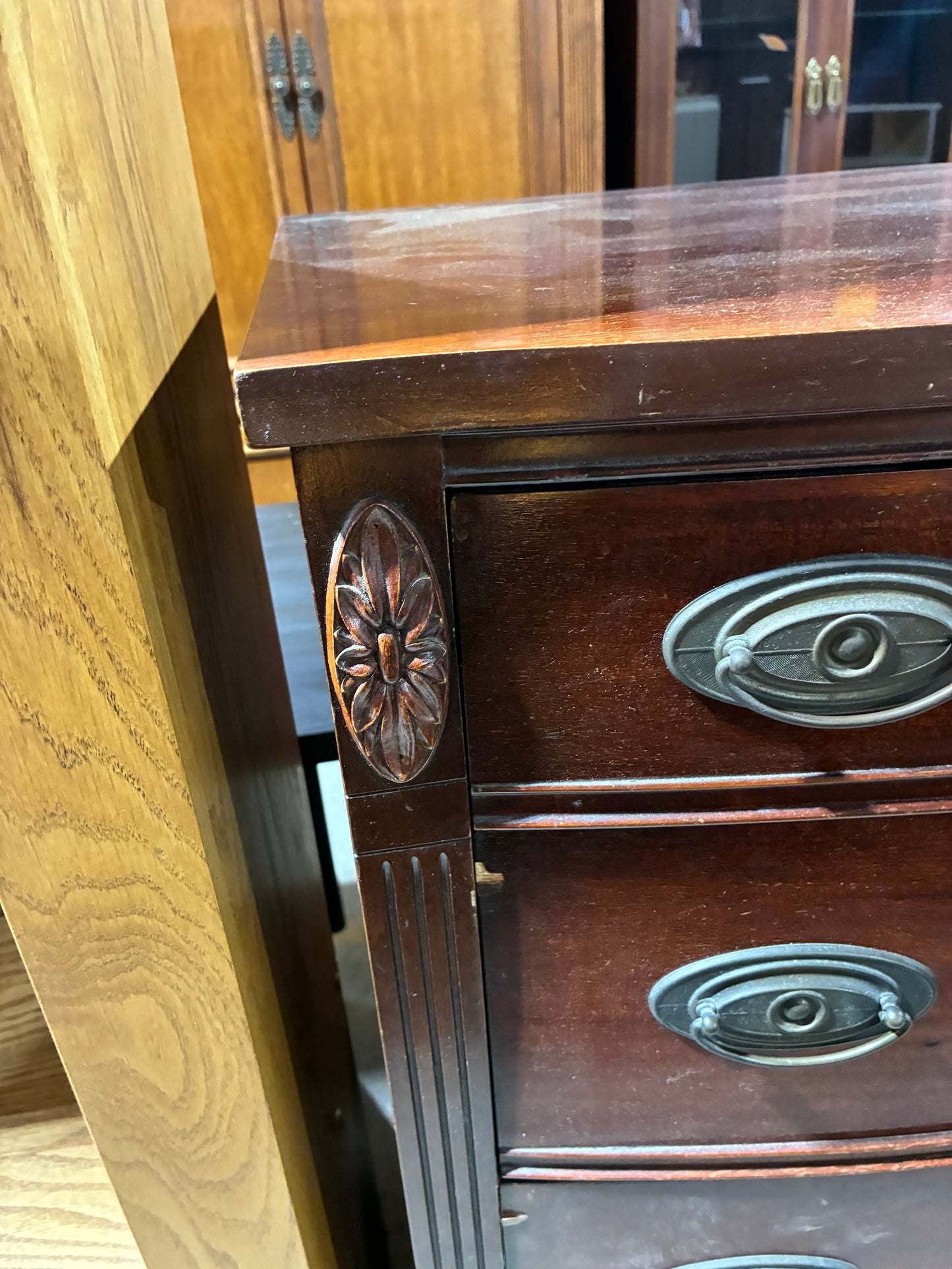 Dixie Mahogany Chest of Drawers