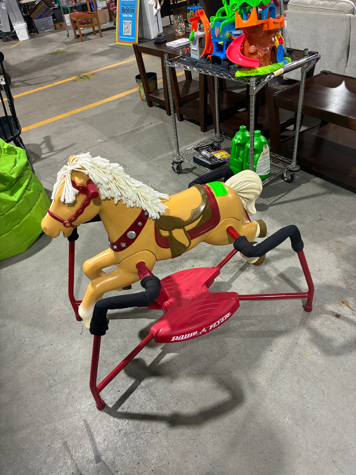 Radio Flyer Interactive Spring Horse Ride-On Toy