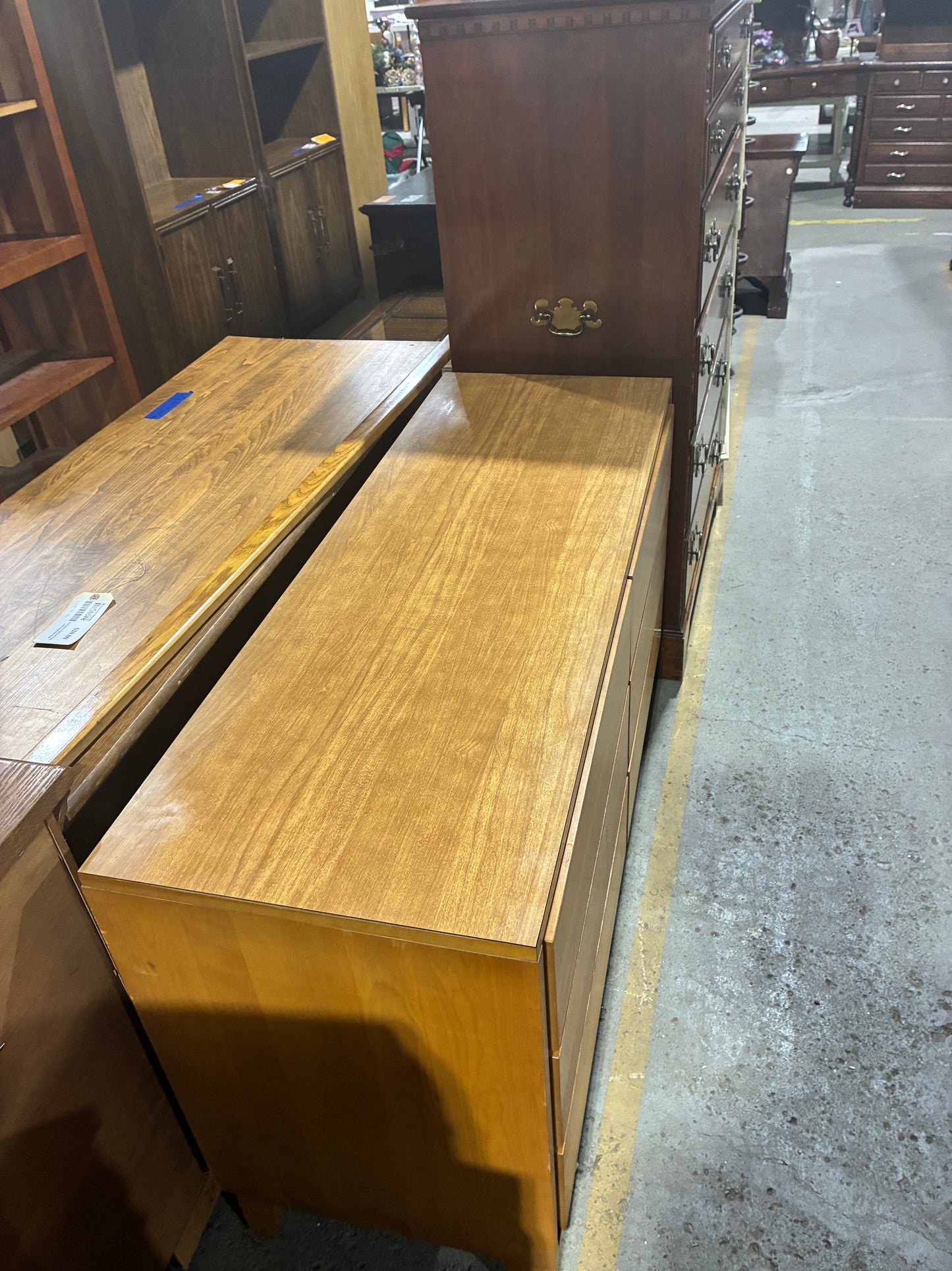 Conant Ball Mid Century Six Drawer Dresser