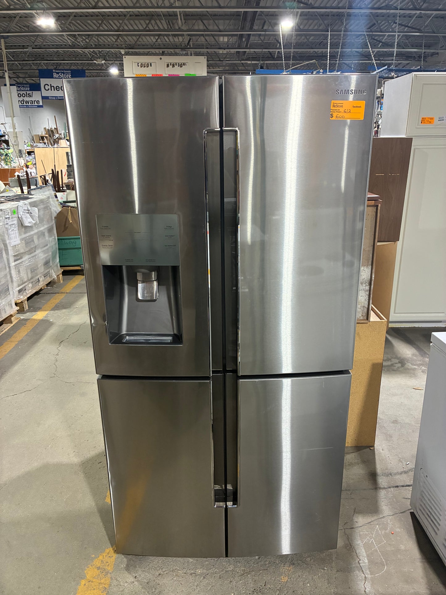 Samsung Stainless Steel 4-Door French Door Refrigerator