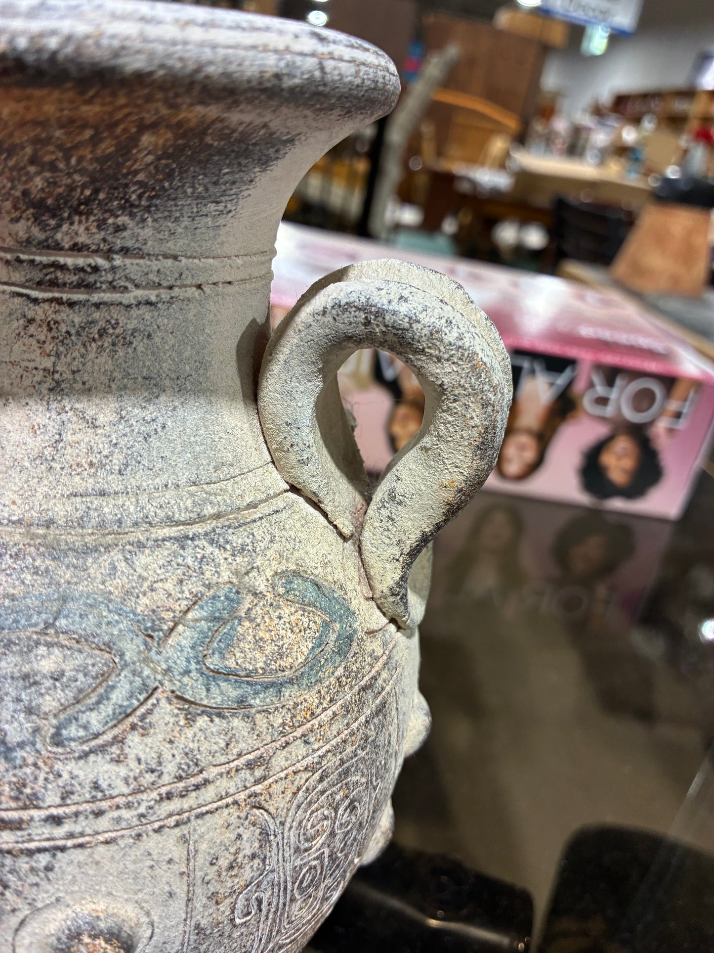 Mediterranean Style Decorative Urn Vase