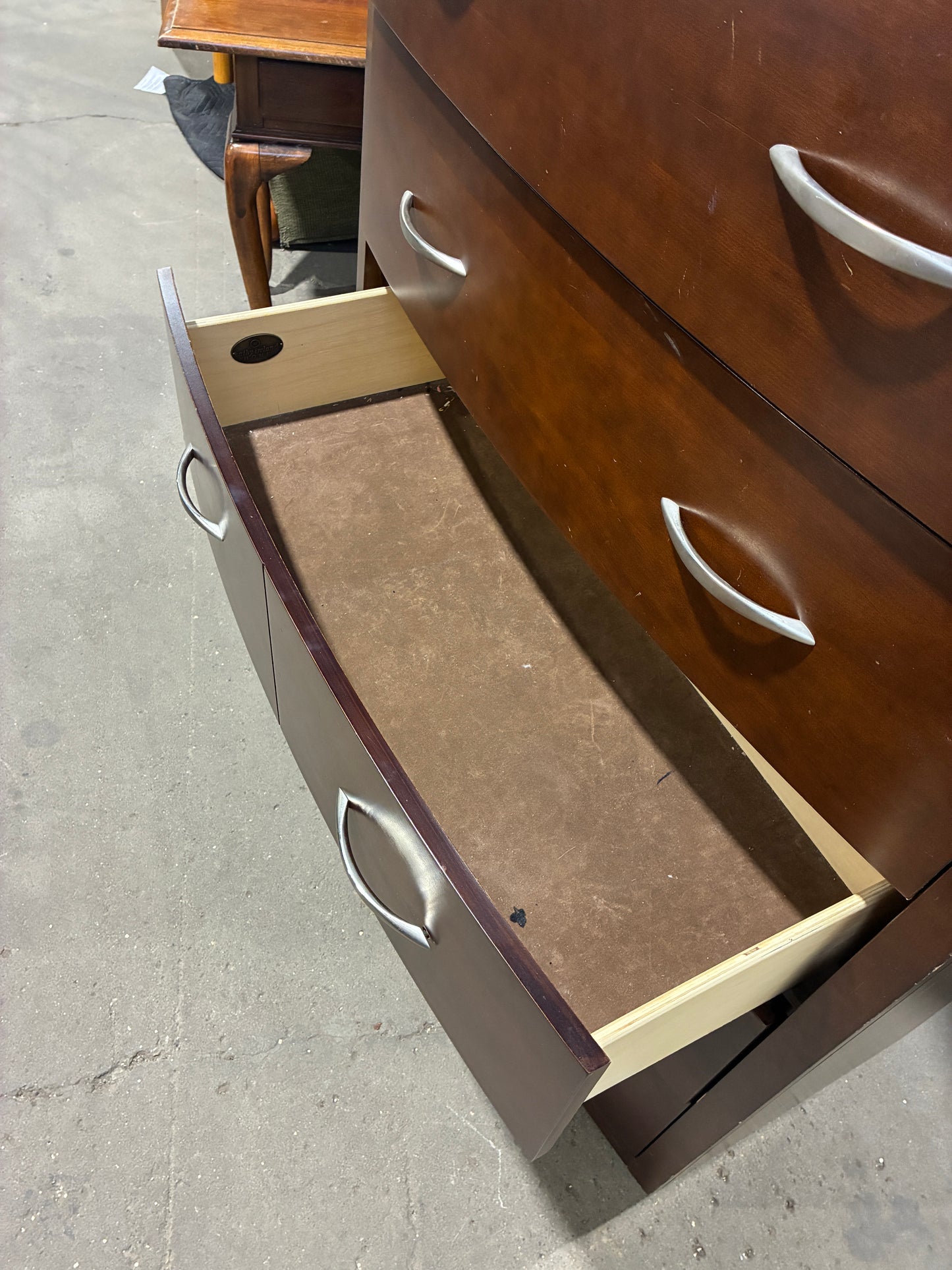 Kathy Ireland Home Cherry Finish Chest of Drawers