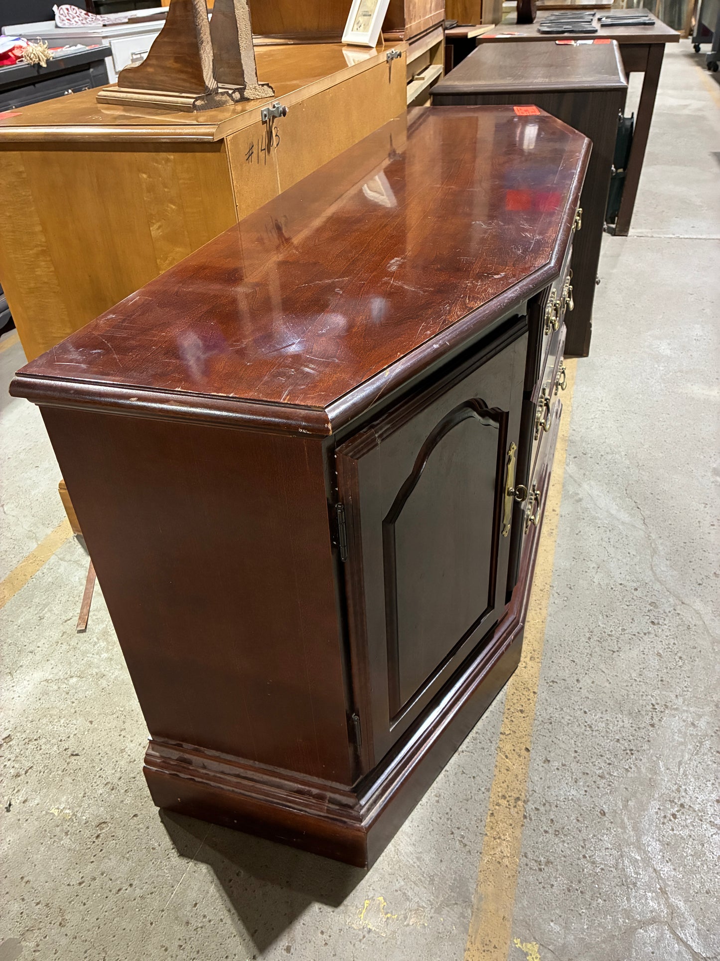 American Drew Solid Wood Sideboard Buffet