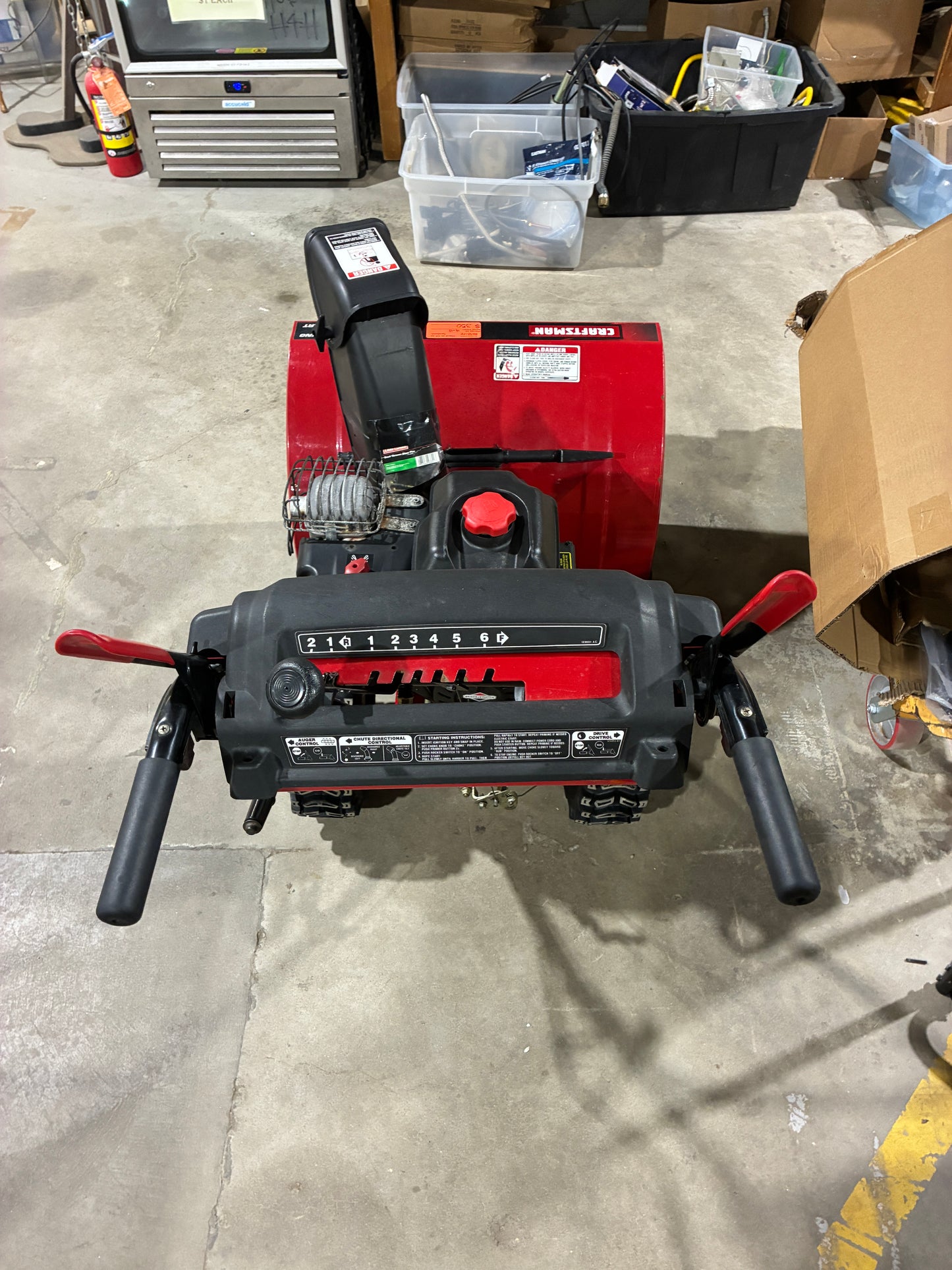 Craftsman 28" Electric Start Snowblower