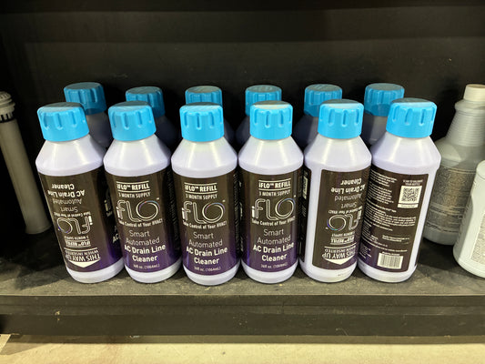 iFLO Smart Automated AC Drain Line Cleaner Refill 3 Month Supply 36 fl oz