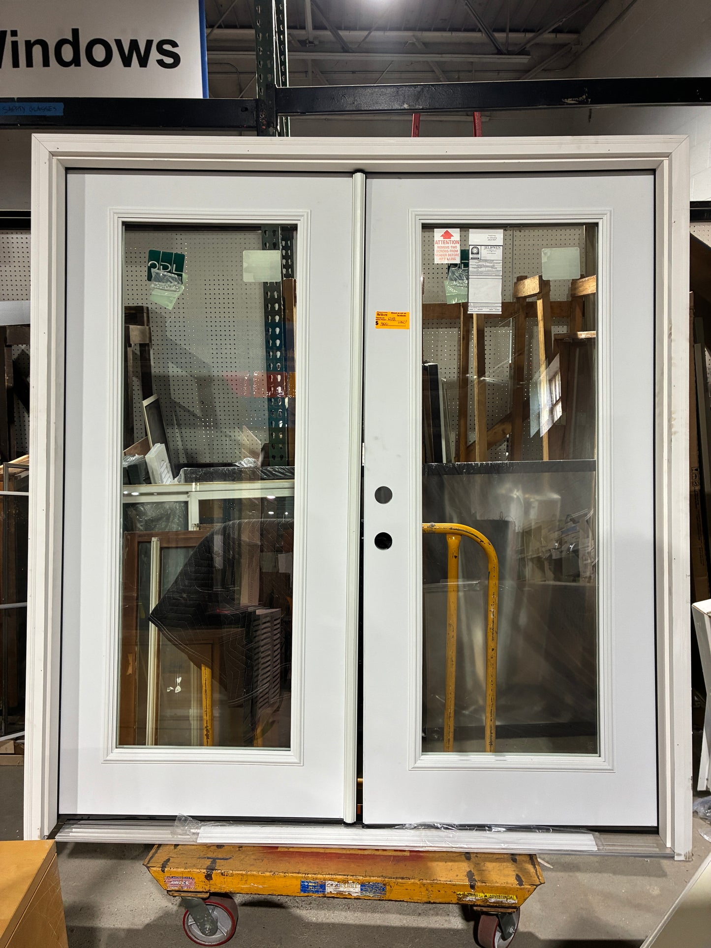 JELD-WEN S-2500 Steel Full Lite French Patio Door