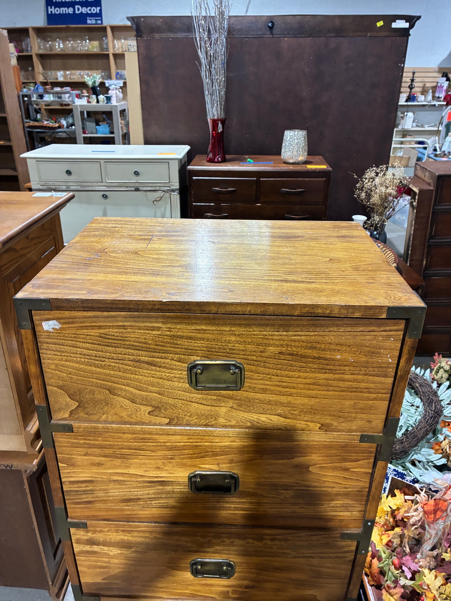 Industrial Style 6-Drawer Chest