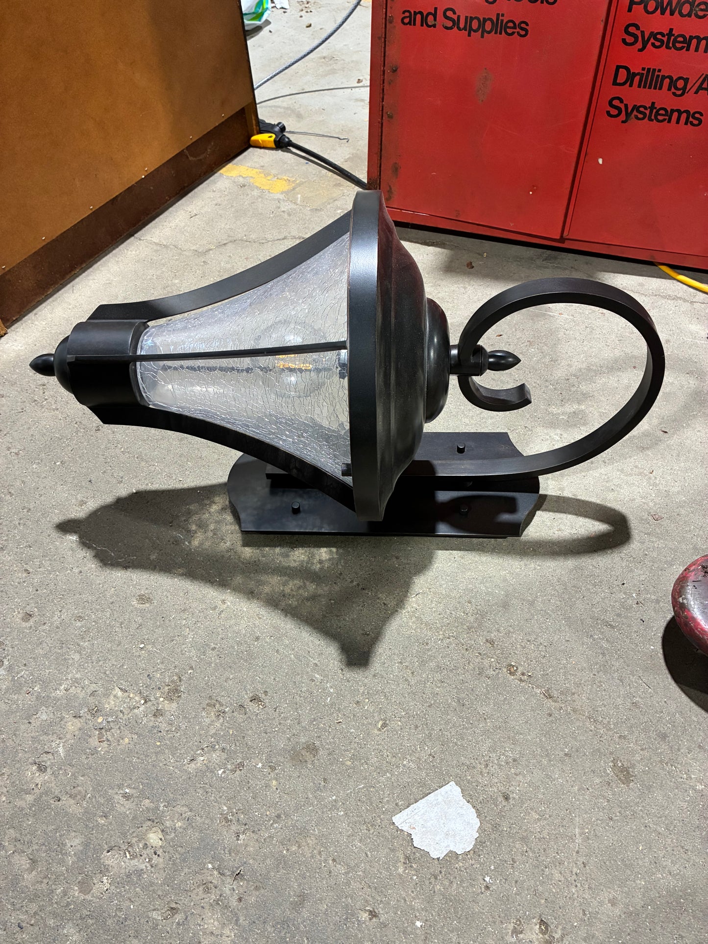Black Outdoor Wall Lantern Light Fixture