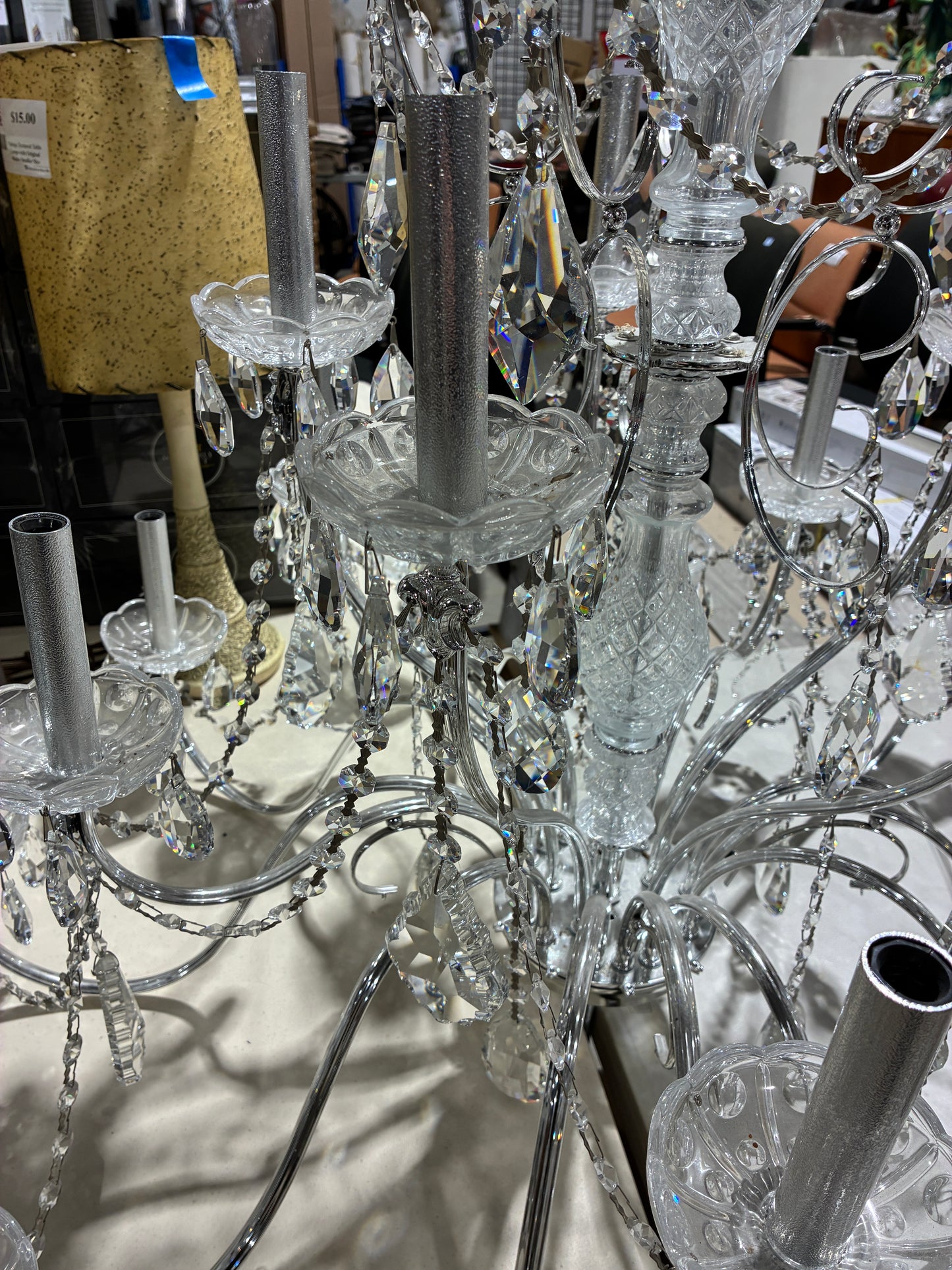 Swarovski Crystal Chandelier Model 1216-40