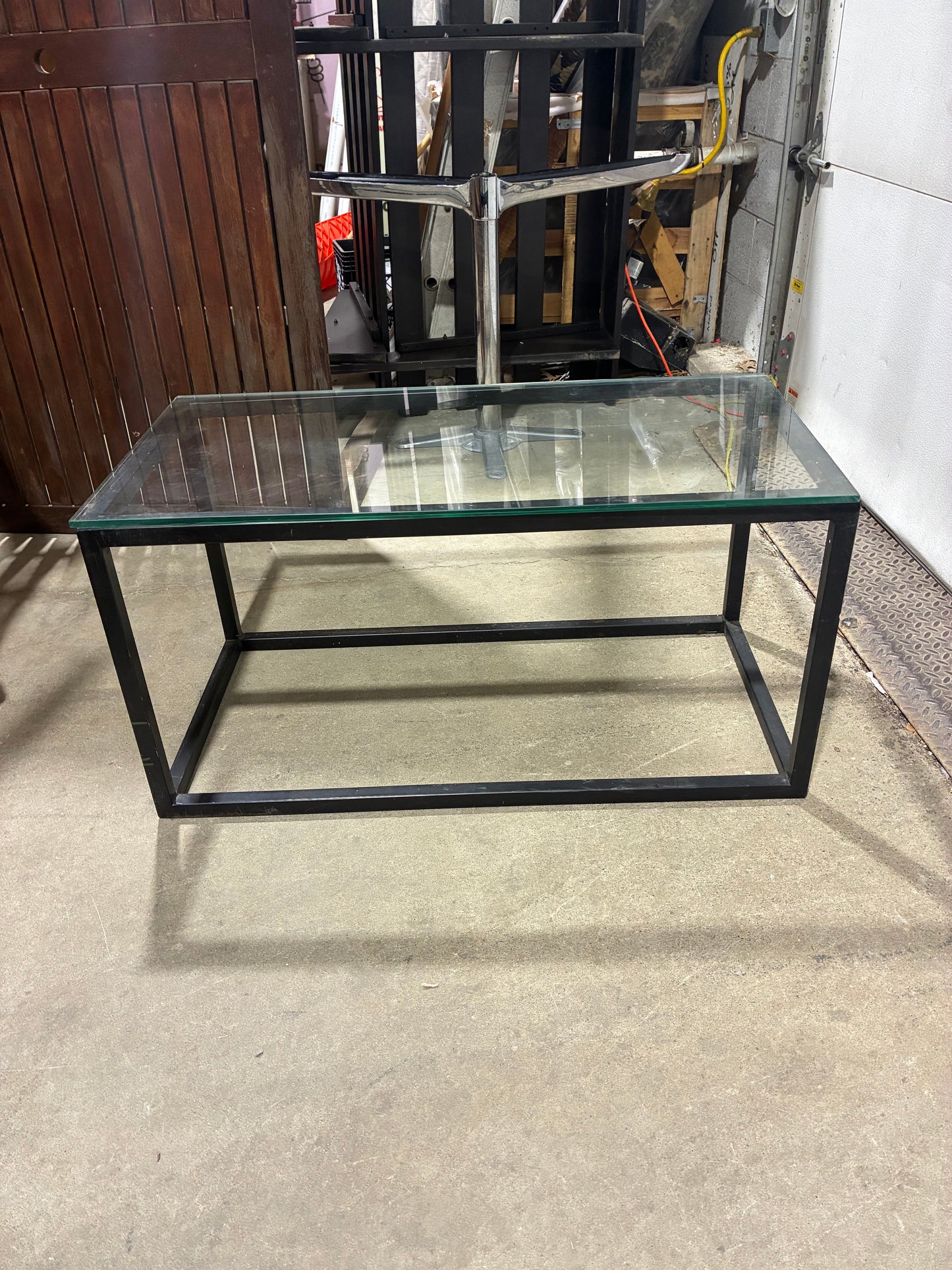 Modern Glass Top Coffee Table