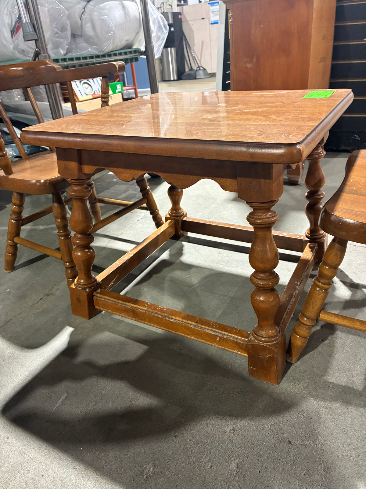 Child’s Wooden Table & Chair Set