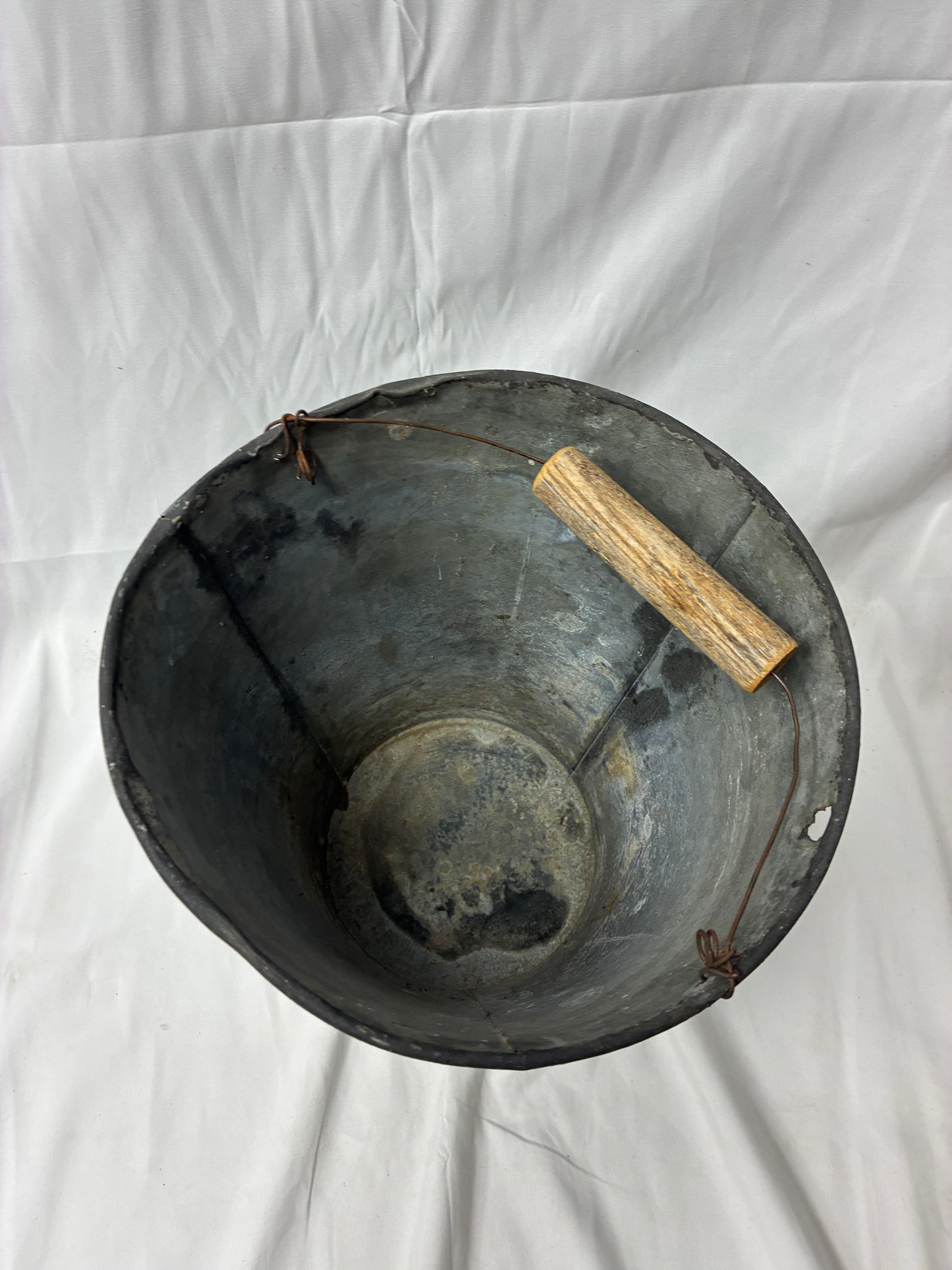 "Warm American Winter Wishes" Decorative Metal Bucket