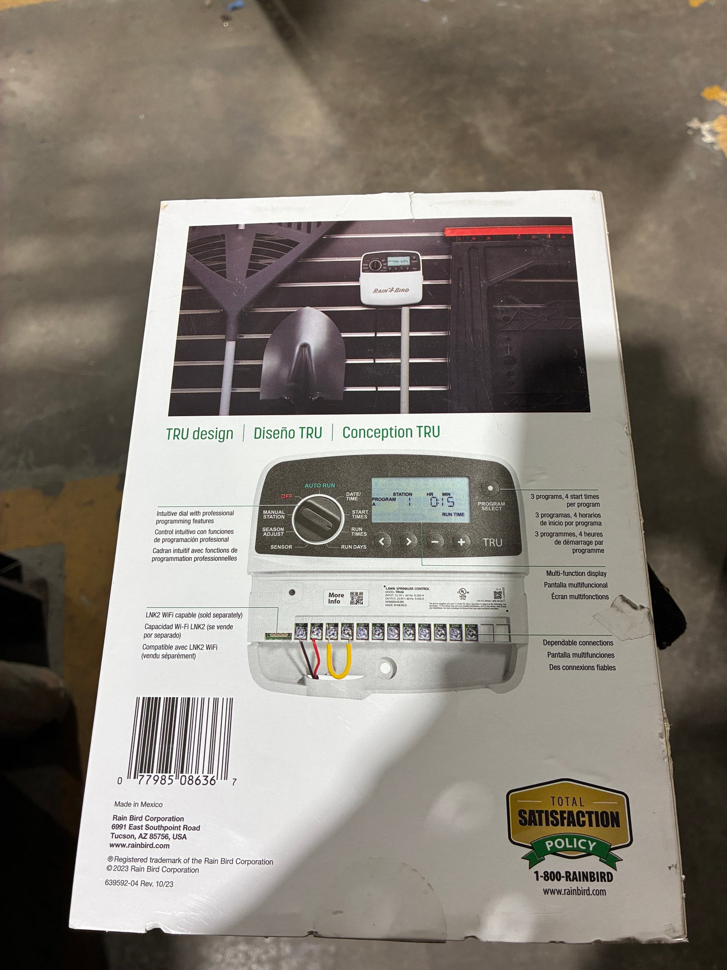 Rain Bird TRU 6-Station Irrigation Controller