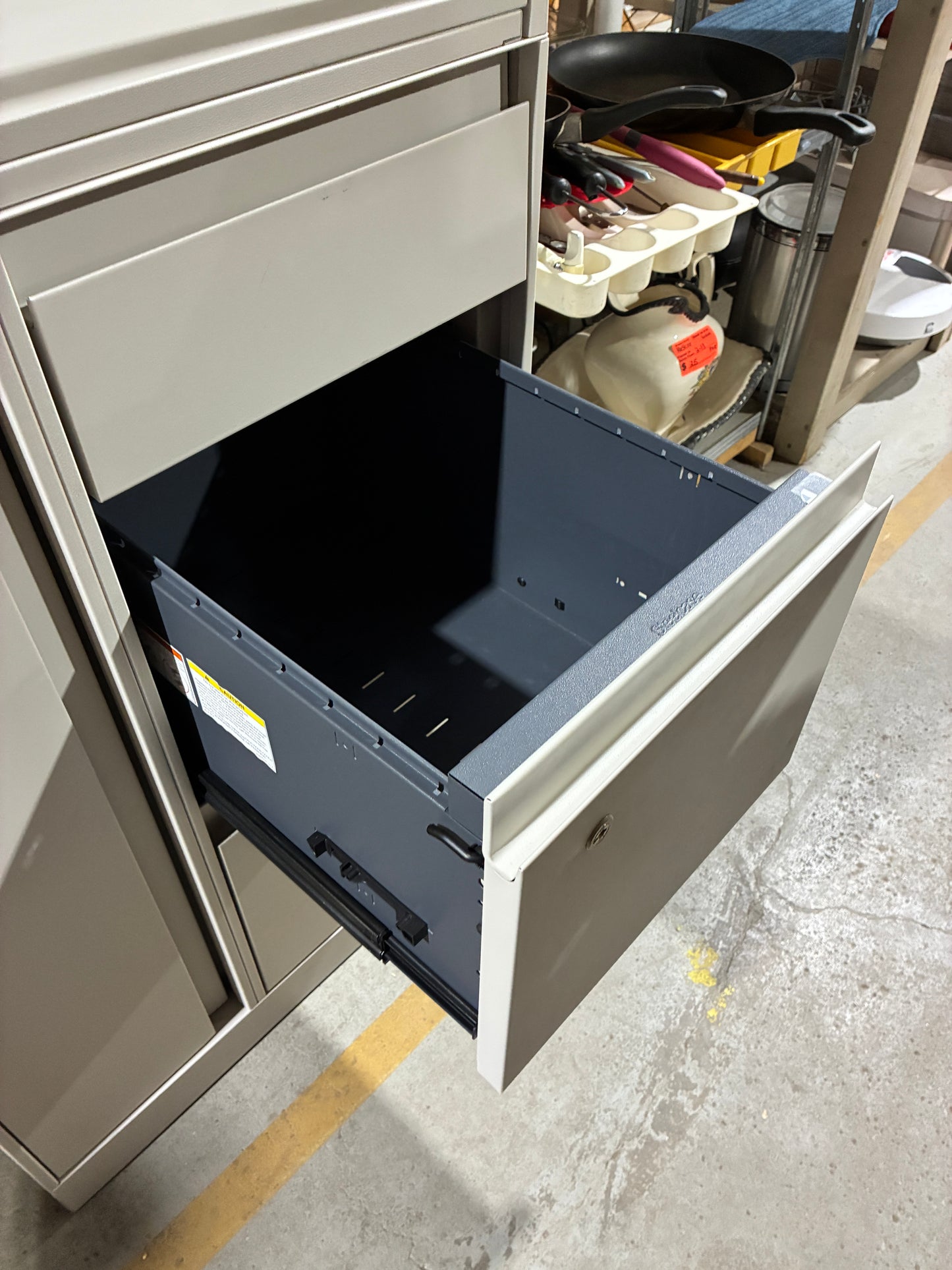 Steelcase Storage Unit with Drawer, Cabinet & Key Lock
