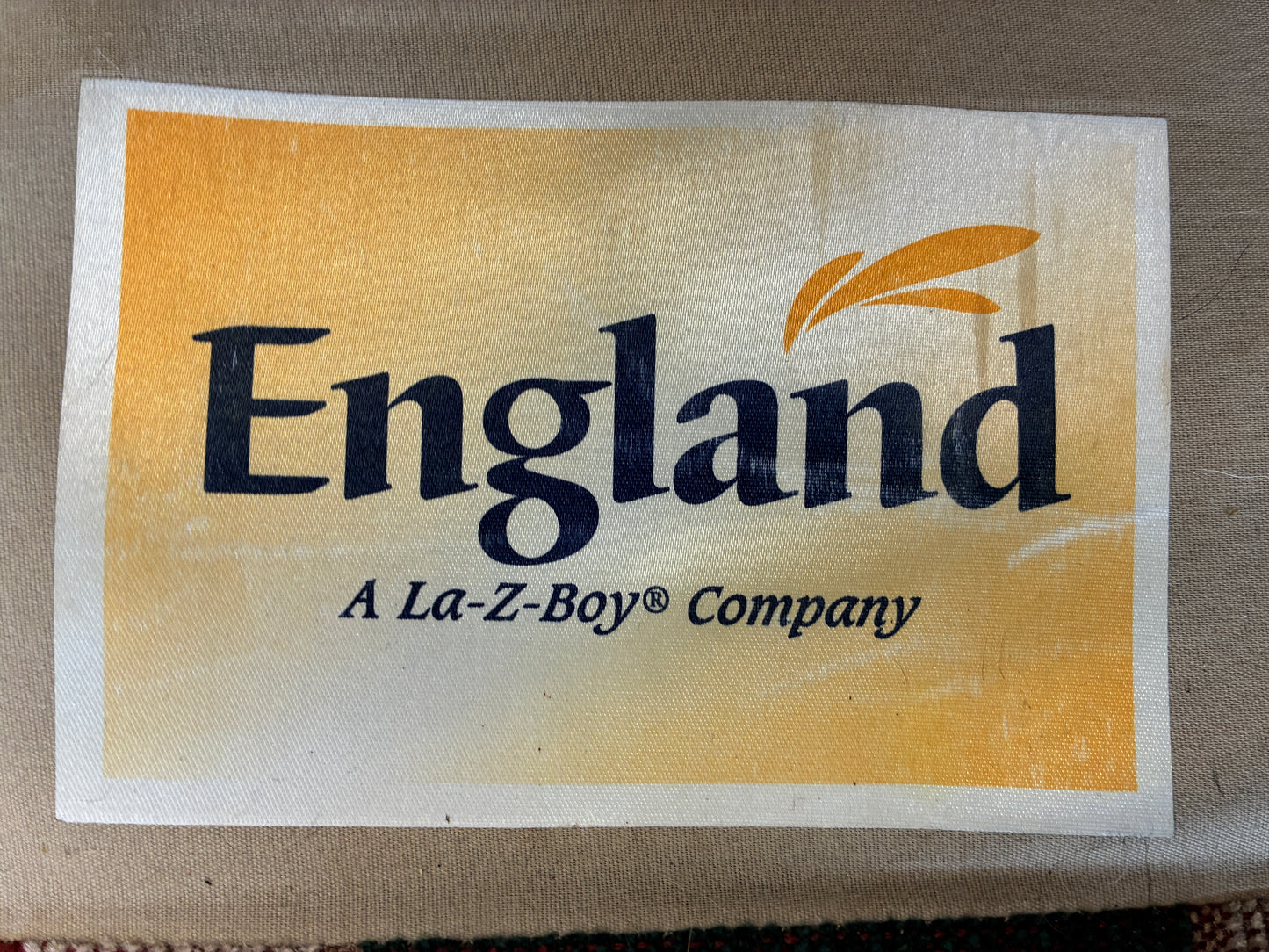 England Plaid Loveseat by La-Z-Boy