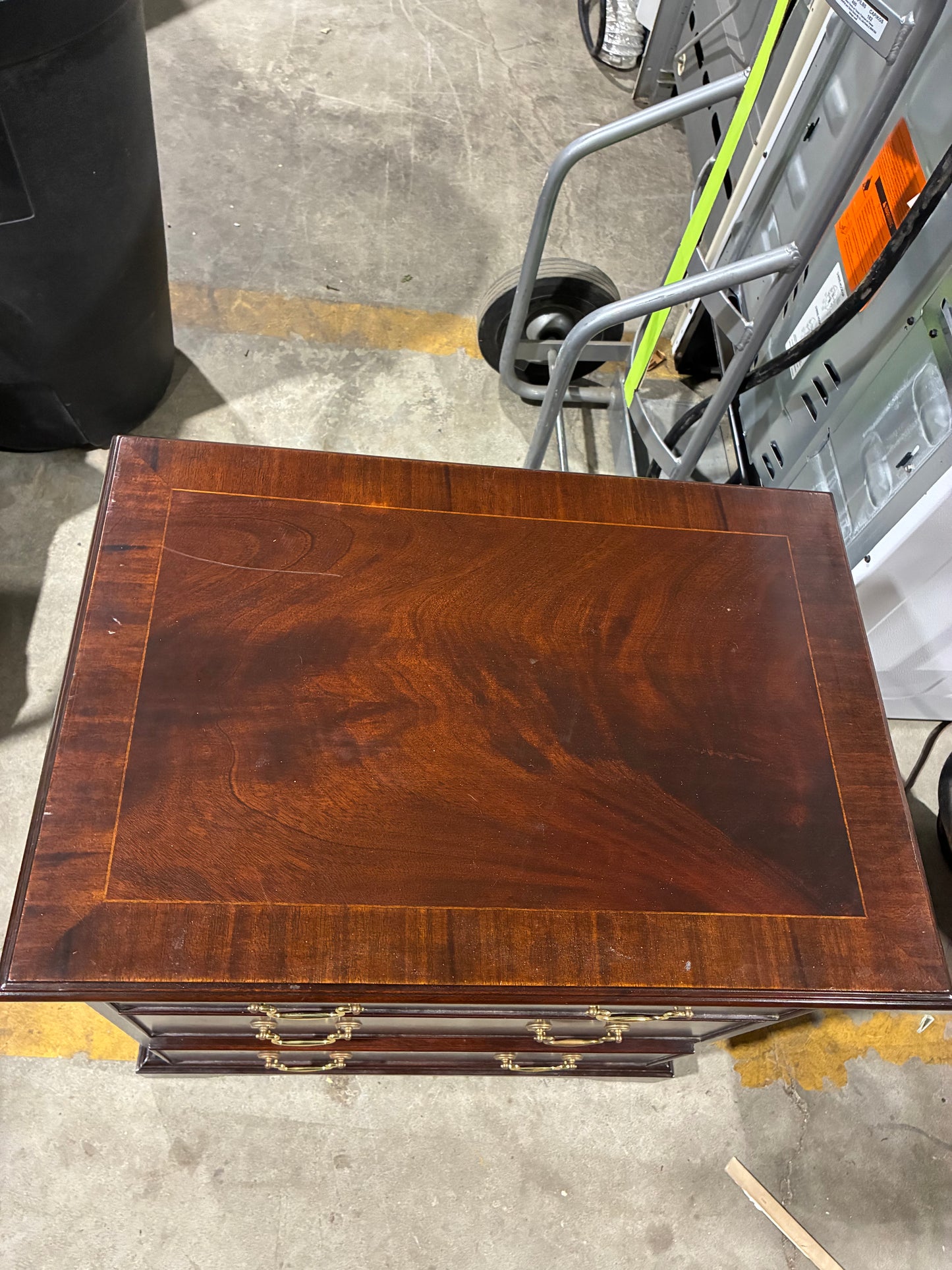 Dark Cherry 3-Drawer Chest of Drawers