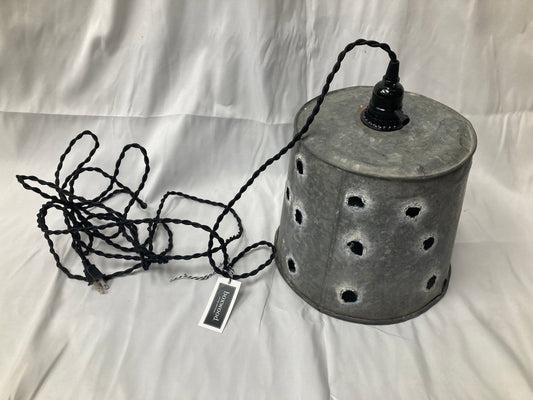 Boxwood Rustic Galvanized Pendant Light