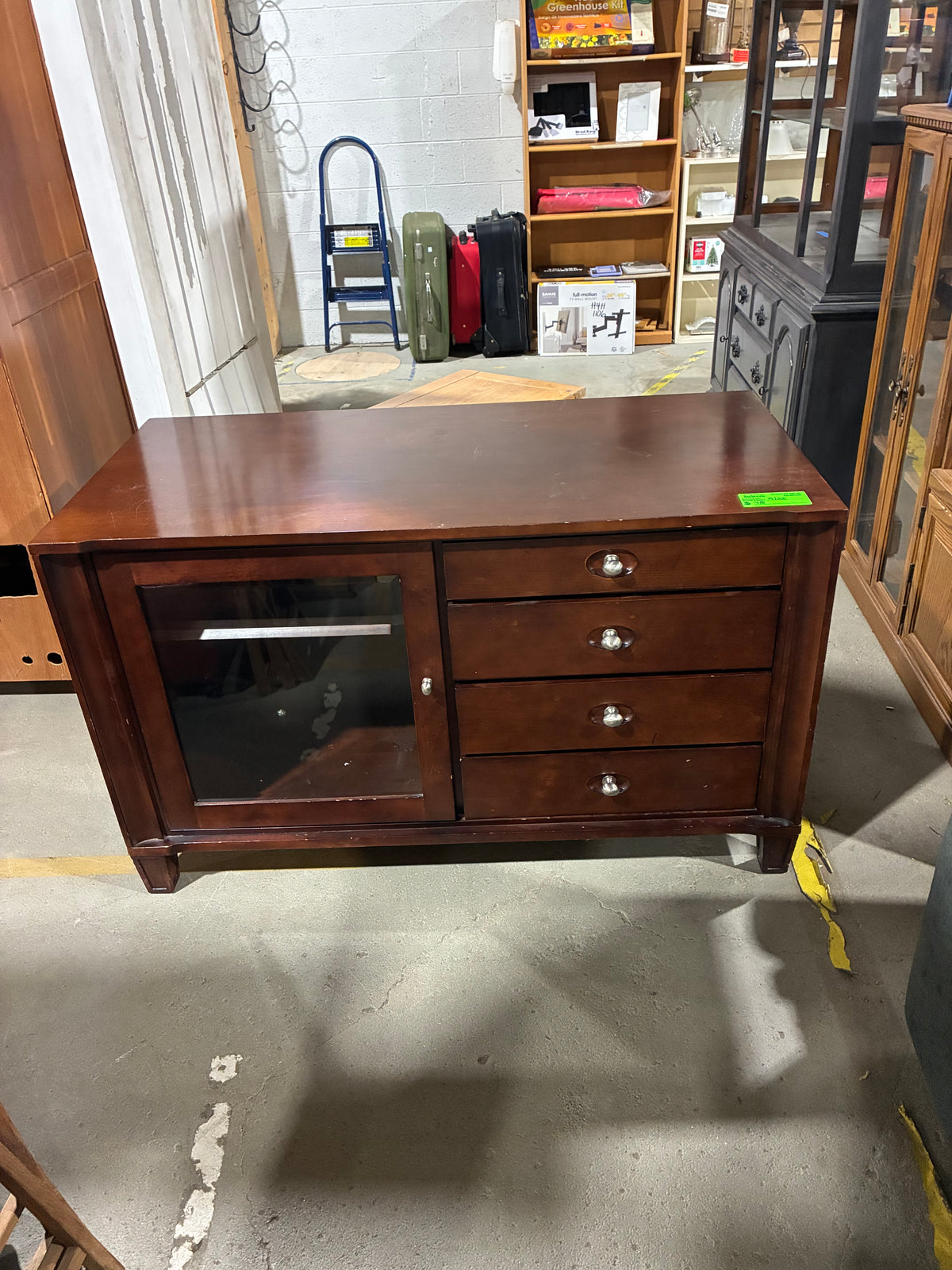 Harbor Home International Wood Media Console