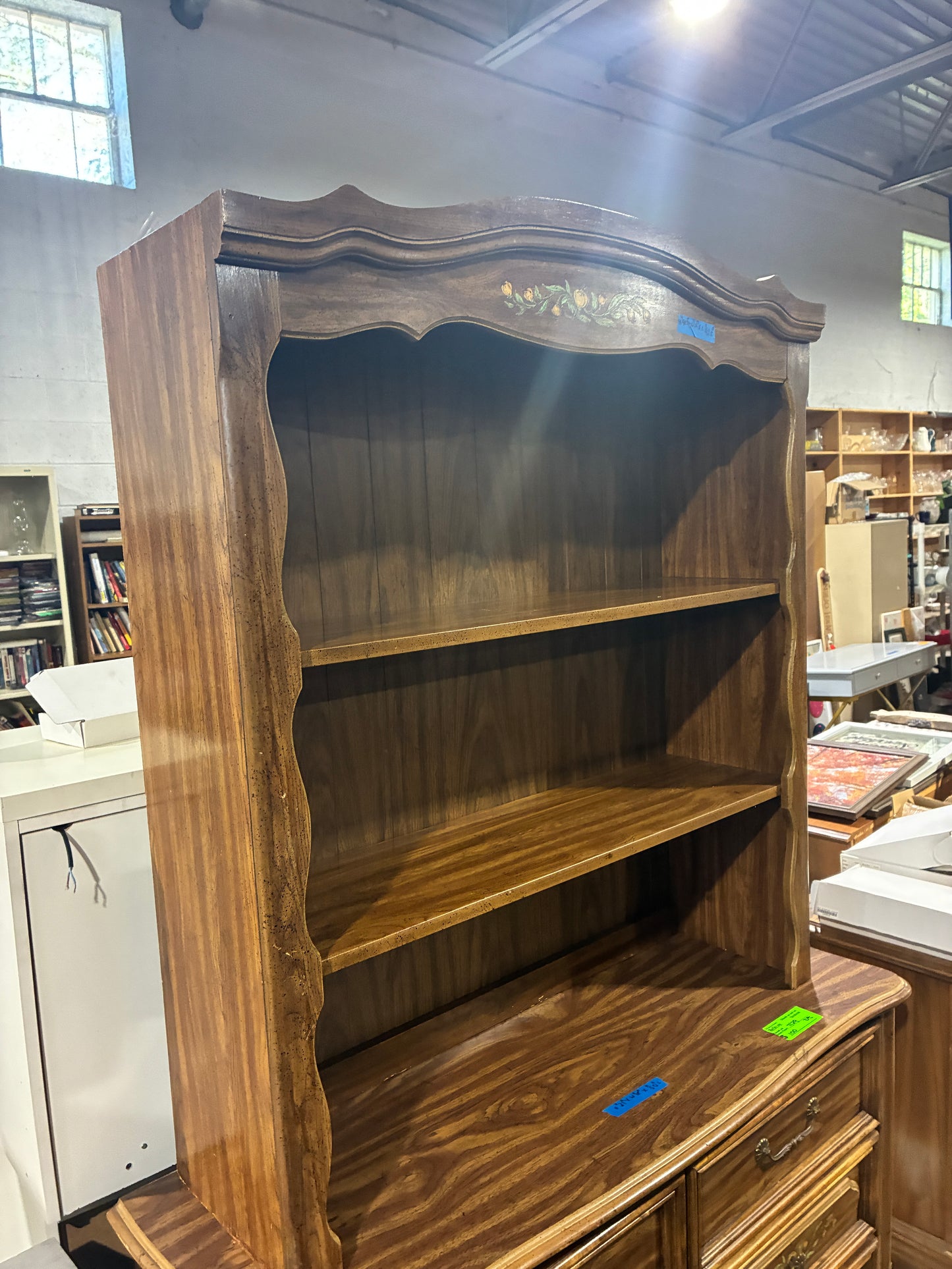 Vintage Hutch and Dresser Set