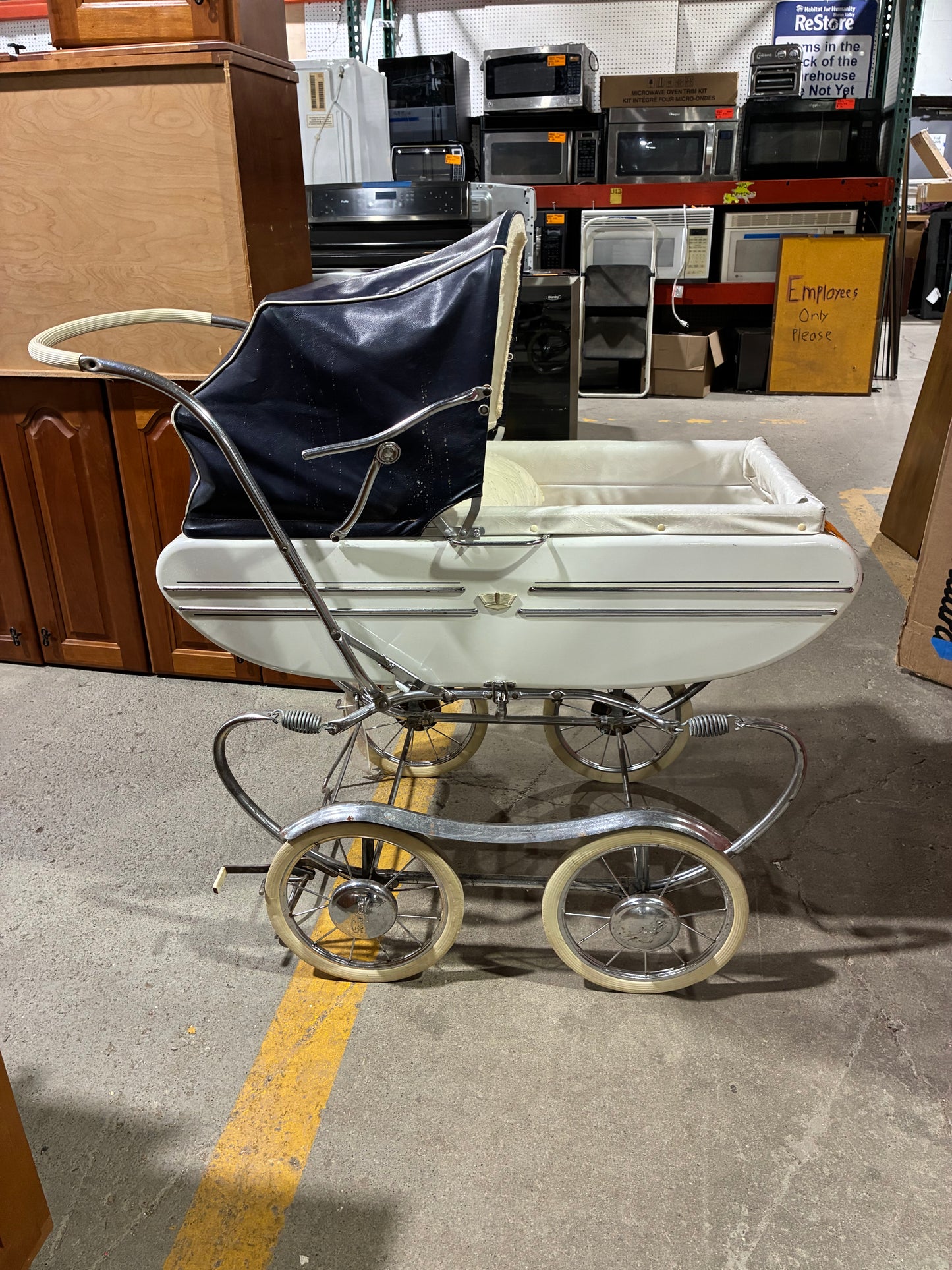 Vintage Gendron Baby Carriage Stroller