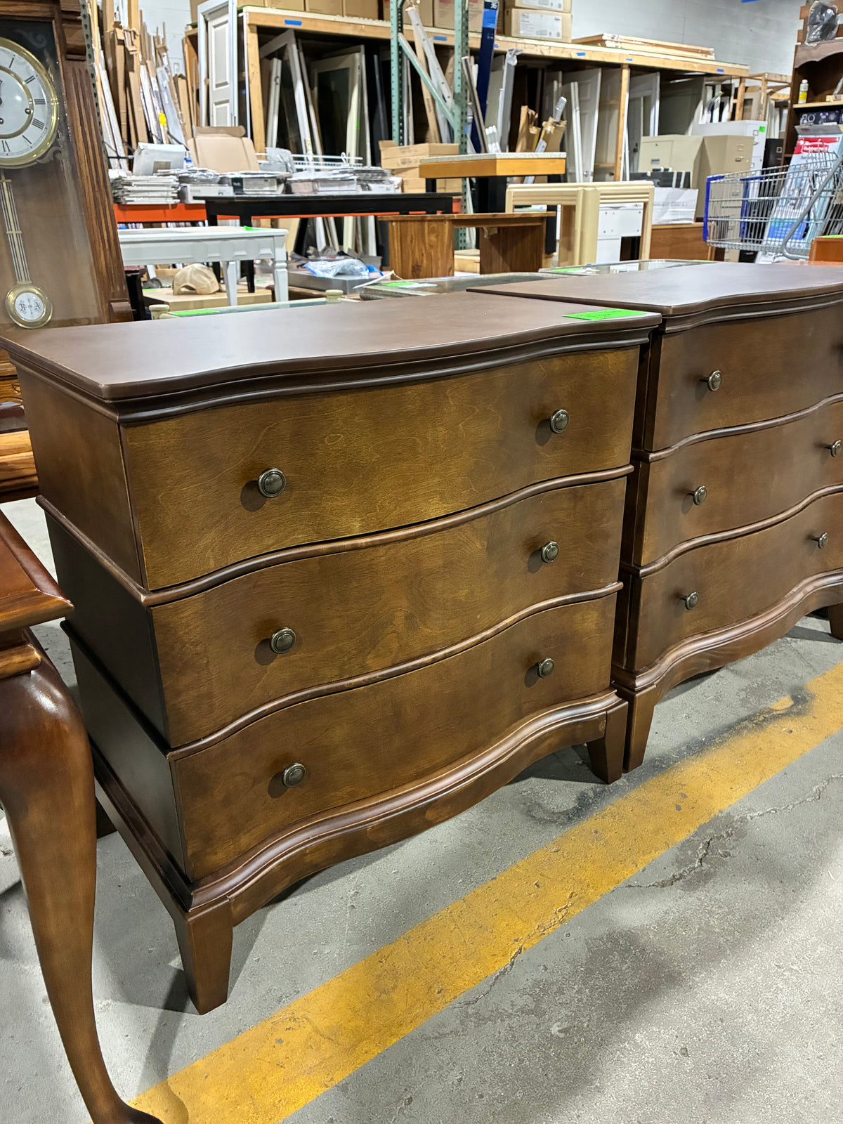 Hulala Home Three-Drawer Wood Dresser