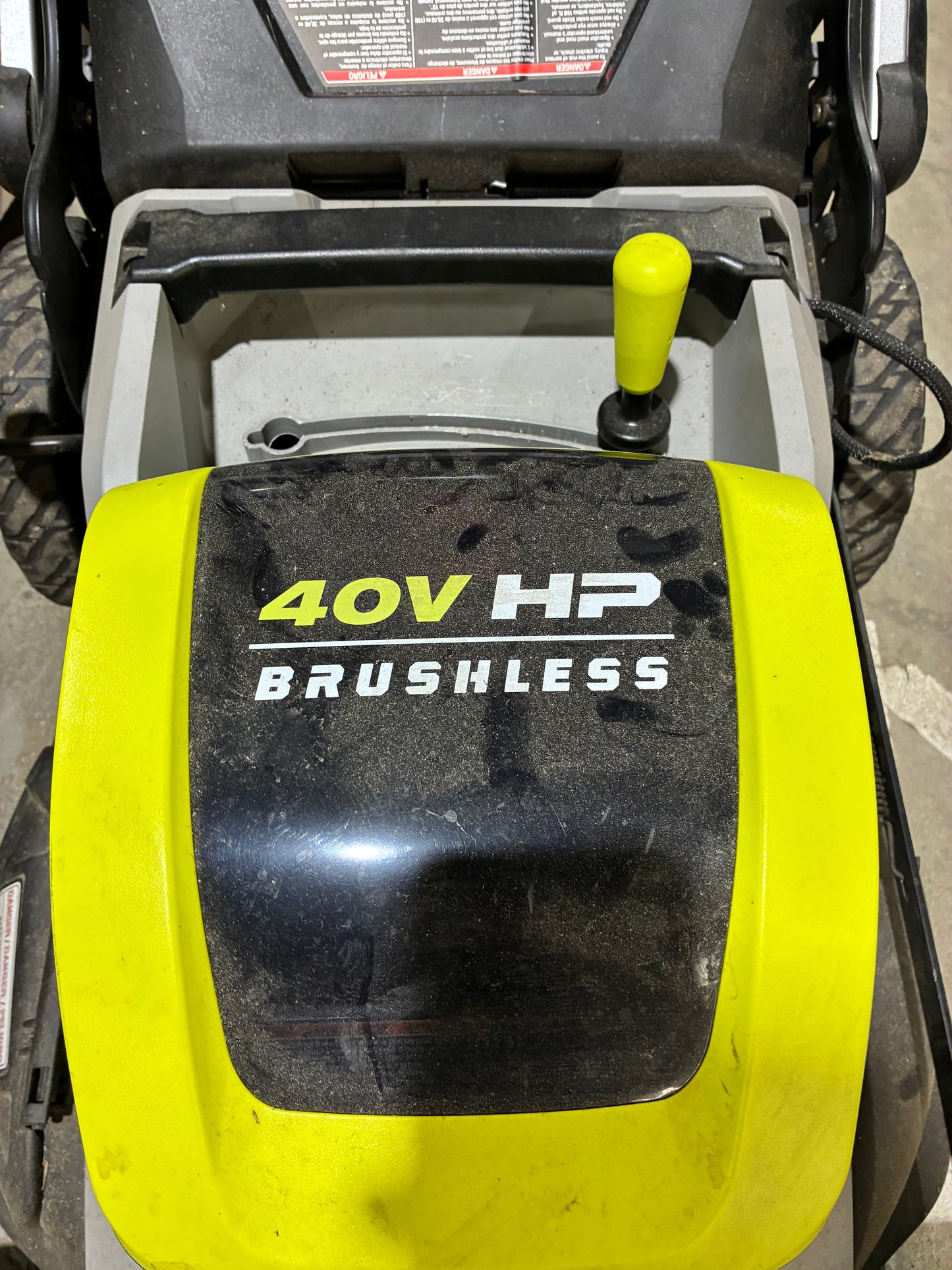 Ryobi 40V HP Brushless AWD 21" Battery-Powered Lawn Mower with Batteries & Charger