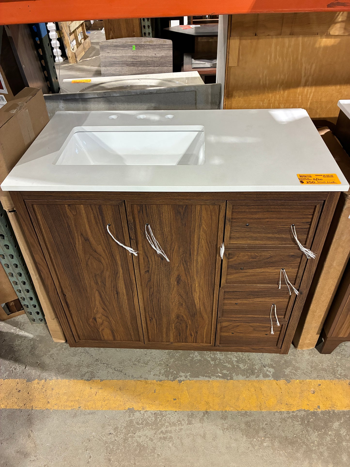 Style Selections 36" Bathroom Vanity with Sink Top