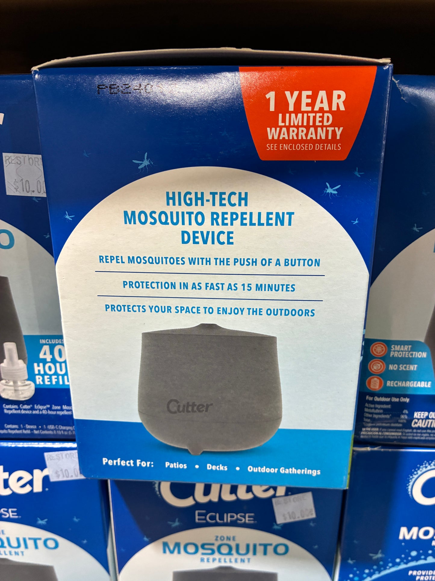 Cutter Eclipse Zone Mosquito Repellent Device